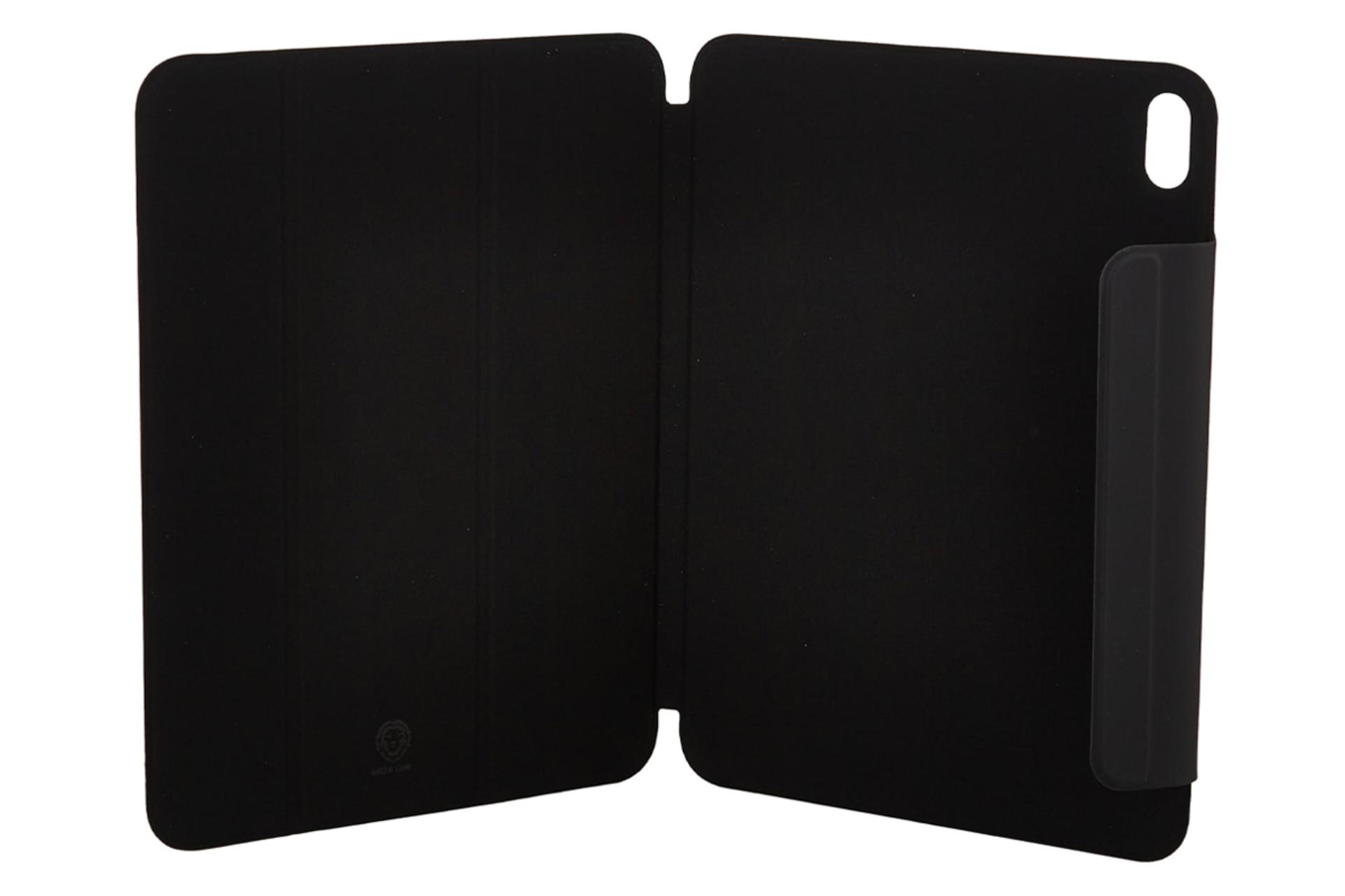 نمای داخل قاب تبلت کیف کلاسوری گرین لیون مدل Smart Folio Case مناسب اپل iPad 10.9 2022