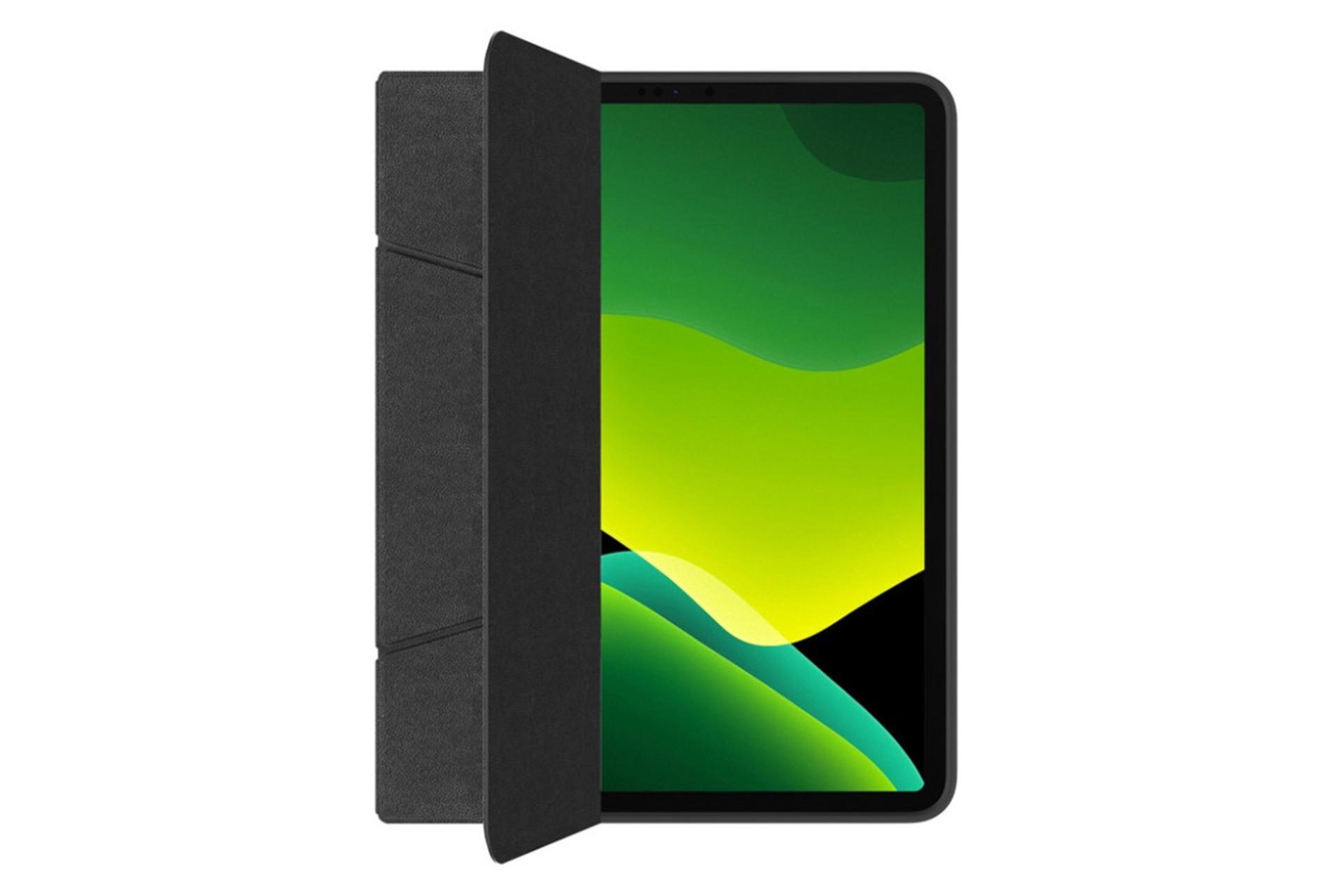 رنگ سبز قاب تبلت کیف کلاسوری گرین لیون مدل Stand Mate مناسب اپل iPad Pro 11 2022 / 2021 / 2020 / 2018