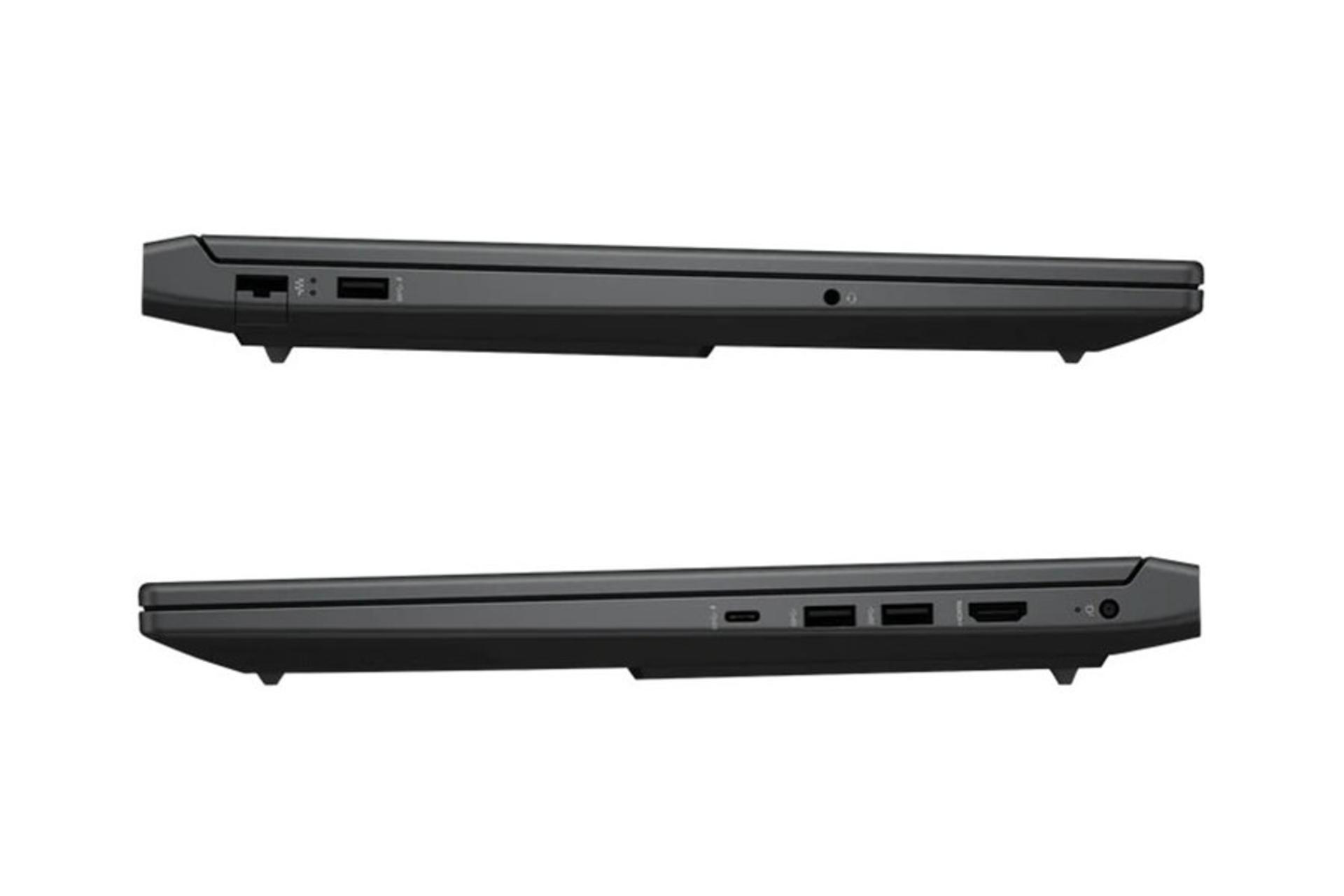 لپ تاپ اچ پی HP Victus 16-r1066ne نمای جانبی و درگاه ها