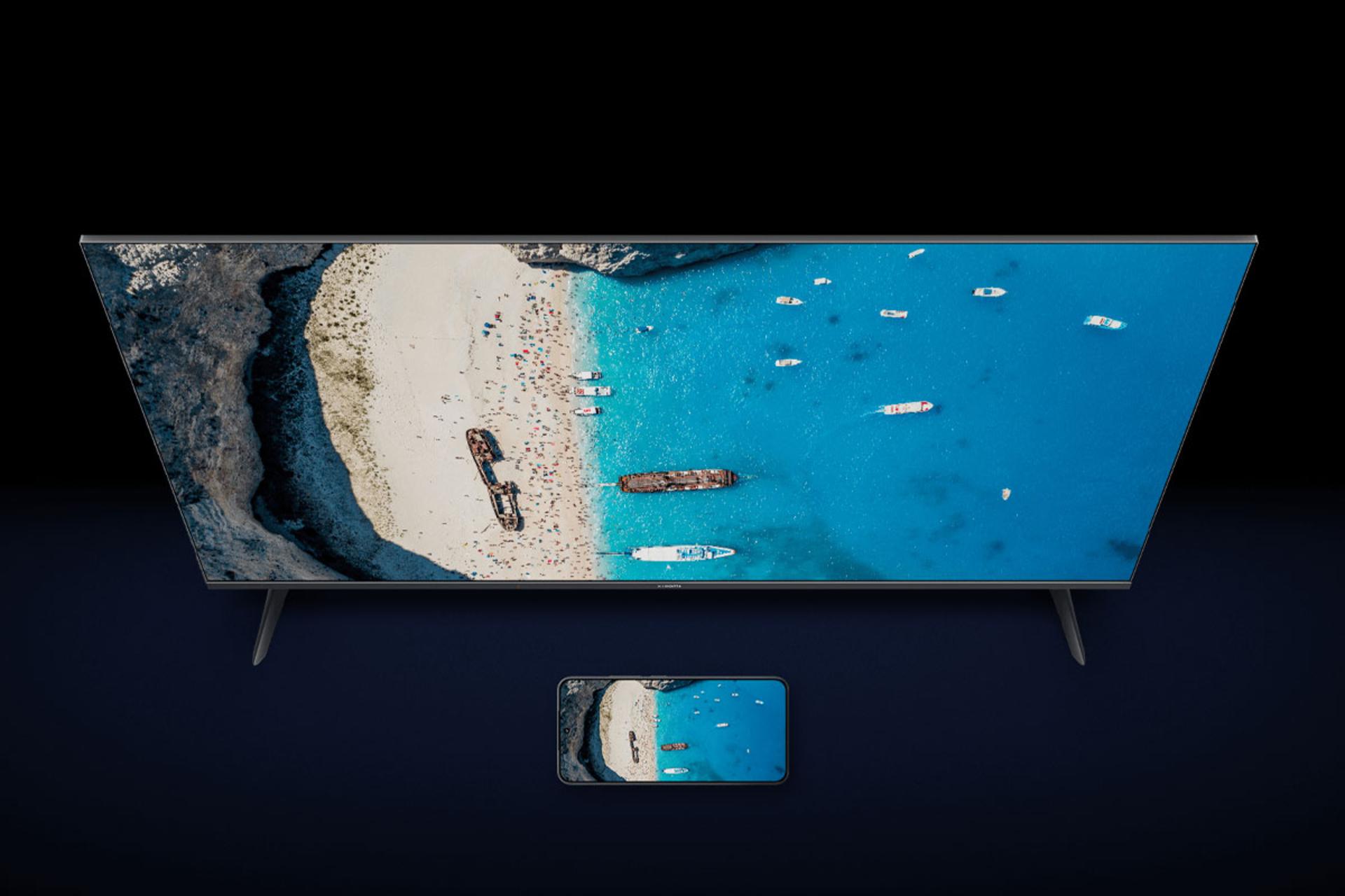 تلویزیون شیائومی TV A 43 FHD 2026 مدل 43 اینچ نمای بالا