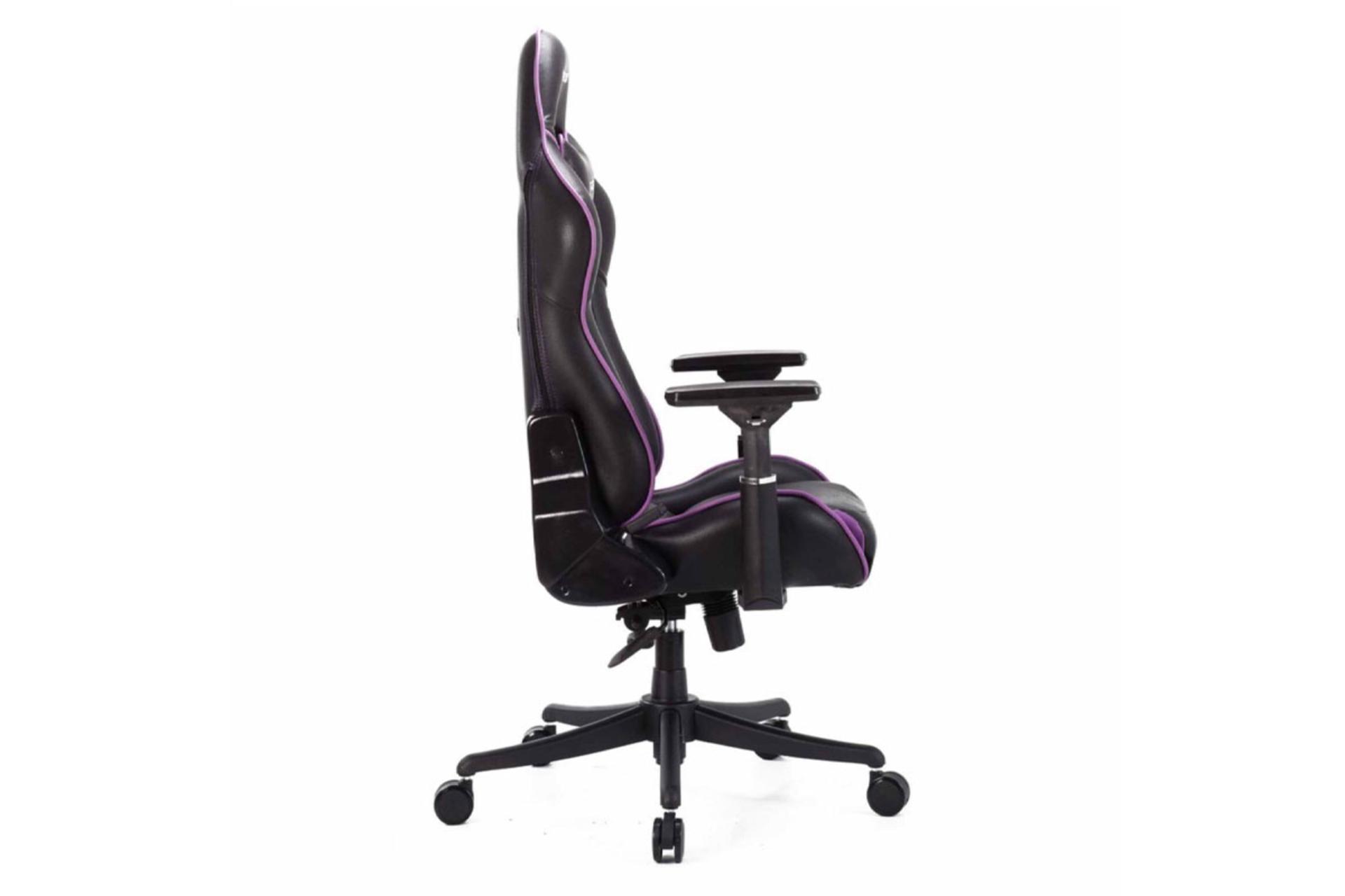 نمای کنار صندلی گیمینگ رنزو Purple