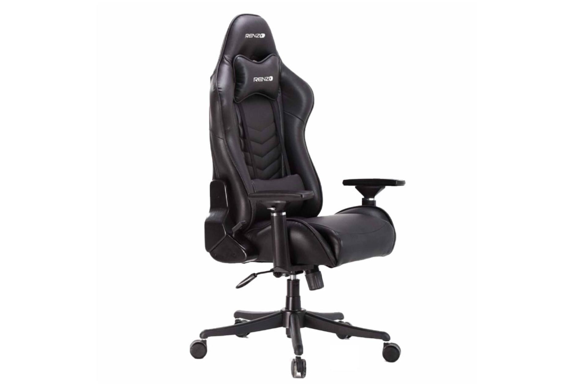 نمای سمت چپ صندلی گیمینگ رنزو Black