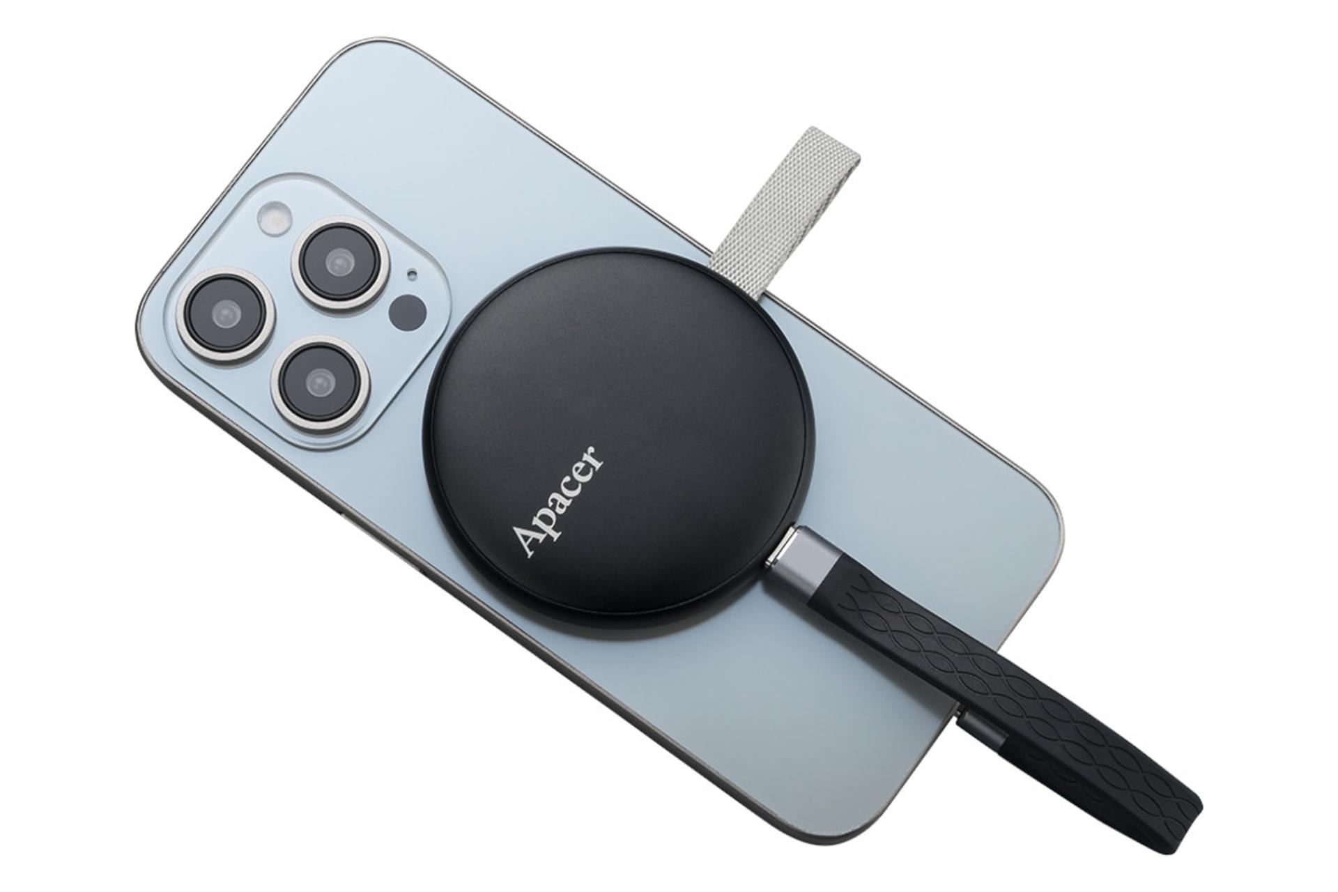 اس اس دی اپیسر Apacer AS725 USB 3.2 از نمای بالا