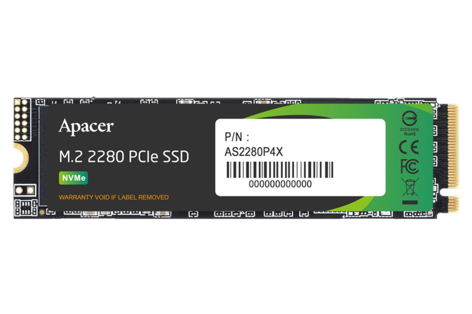 اس اس دی اپیسر Apacer AS2280P4X NVMe M.2