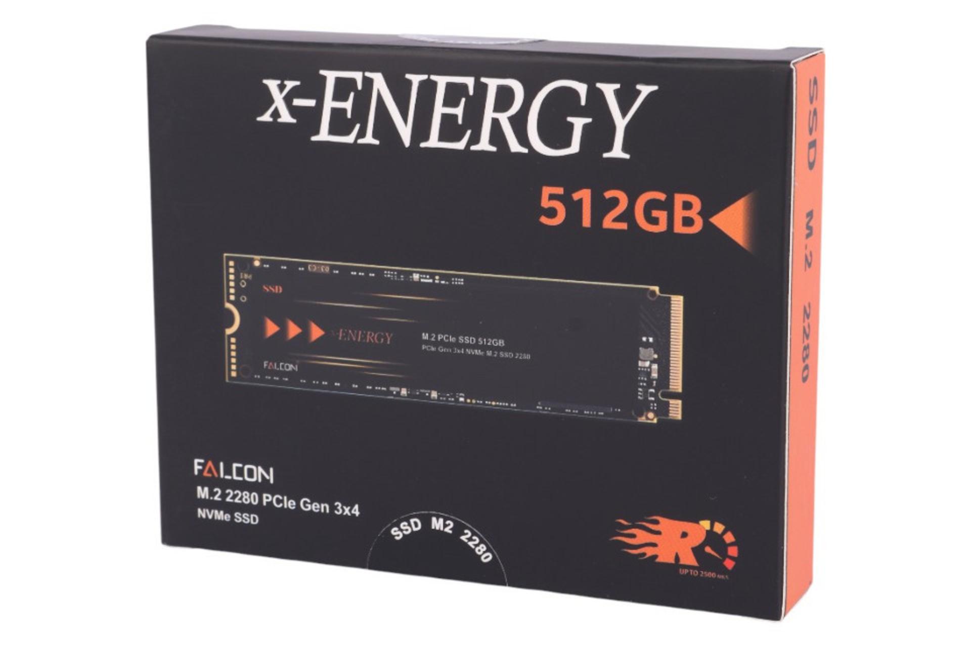 جعبه اس اس دی ایکس انرژی x-Energy FALCON NVMe M.2 512GB