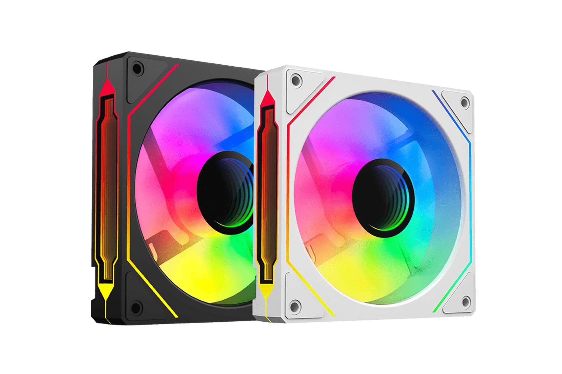 رنگ بندی فن کیس اوست AVI-120W ARGB