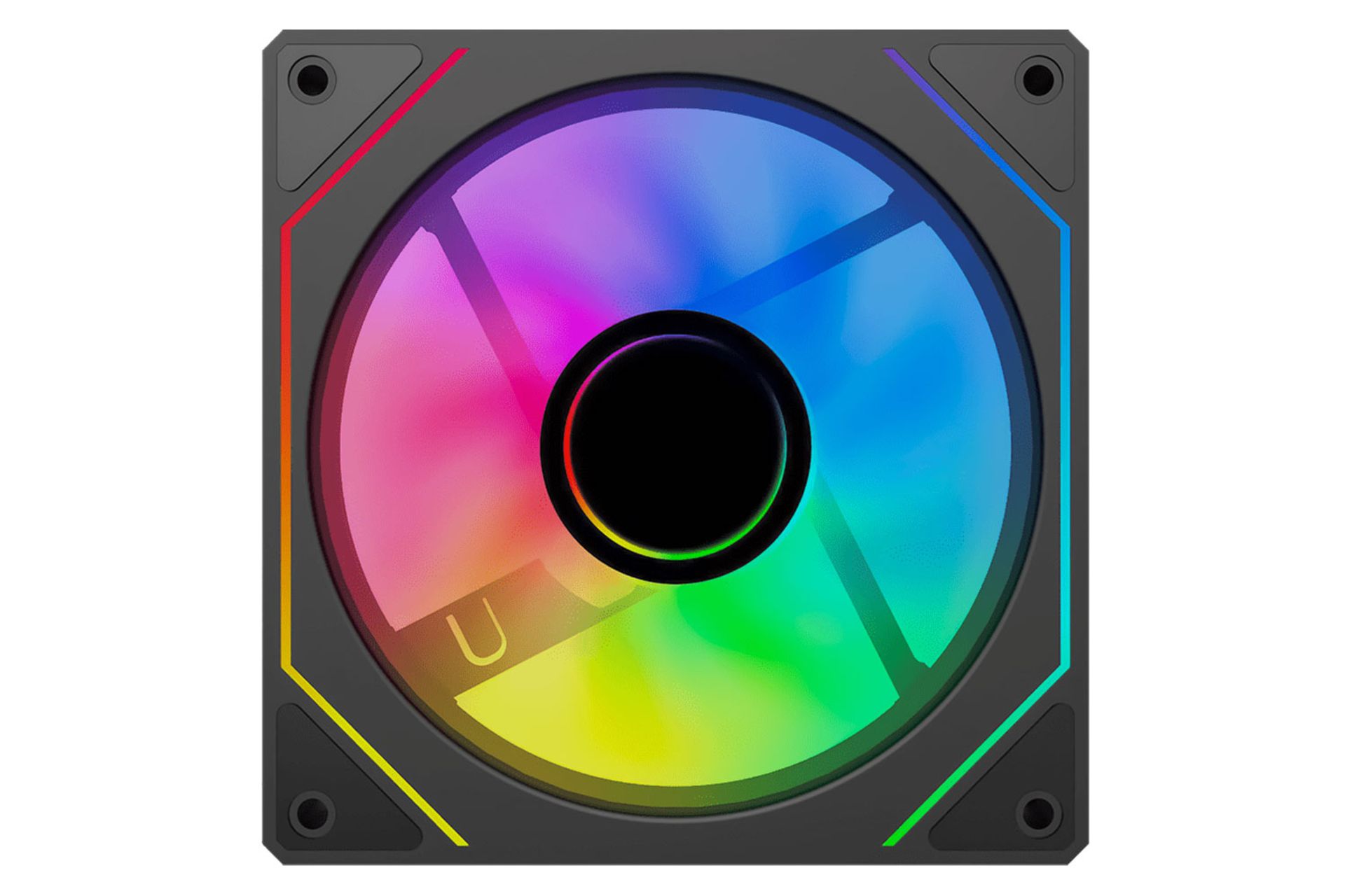 فن کیس اوست AVI-120RB ARGB