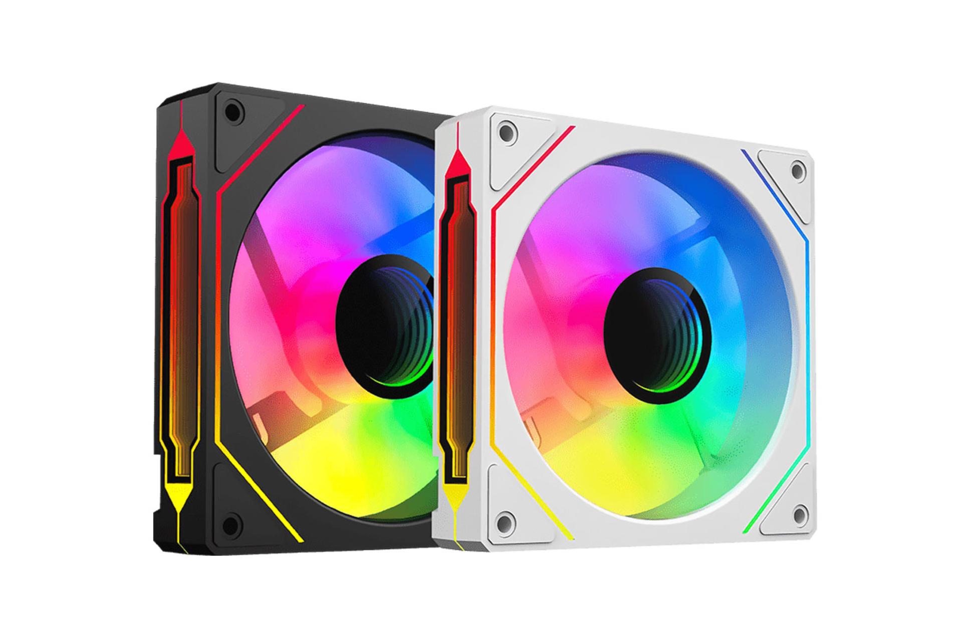 رنگ بندی فن کیس اوست AVI-120RB ARGB