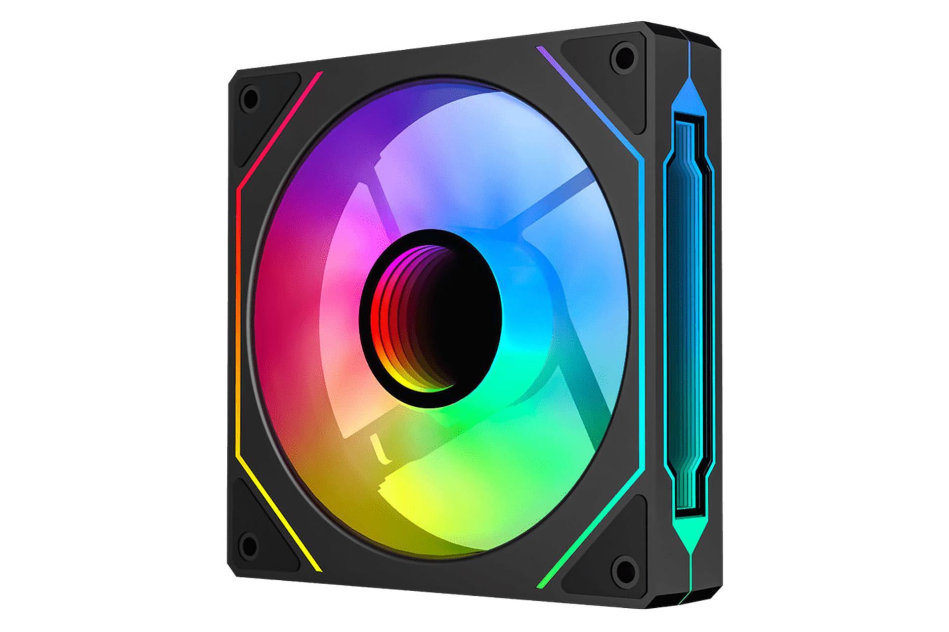 نمای سمت راست فن کیس اوست AVI-120RB ARGB