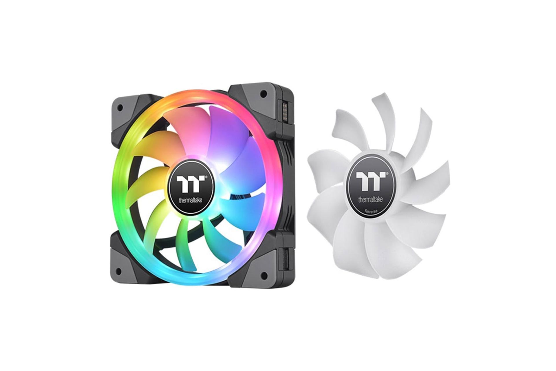 قدرت و توان فن کیس ترمالتیک SWAFAN EX12 RGB TT Premium Edition 3-Fan Pack