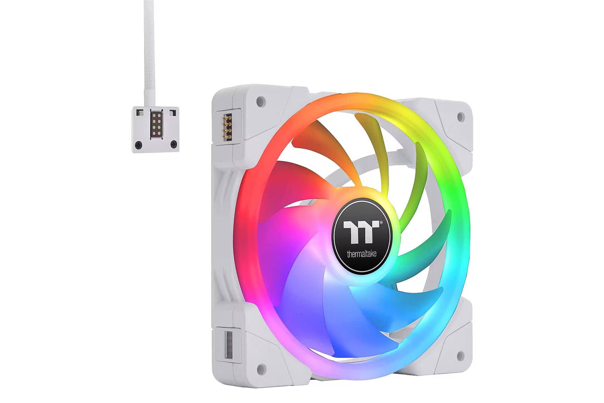کانکتور و اتصال فن کیس ترمالتیک SWAFAN EX12 RGB TT Premium Edition 3-Fan Pack