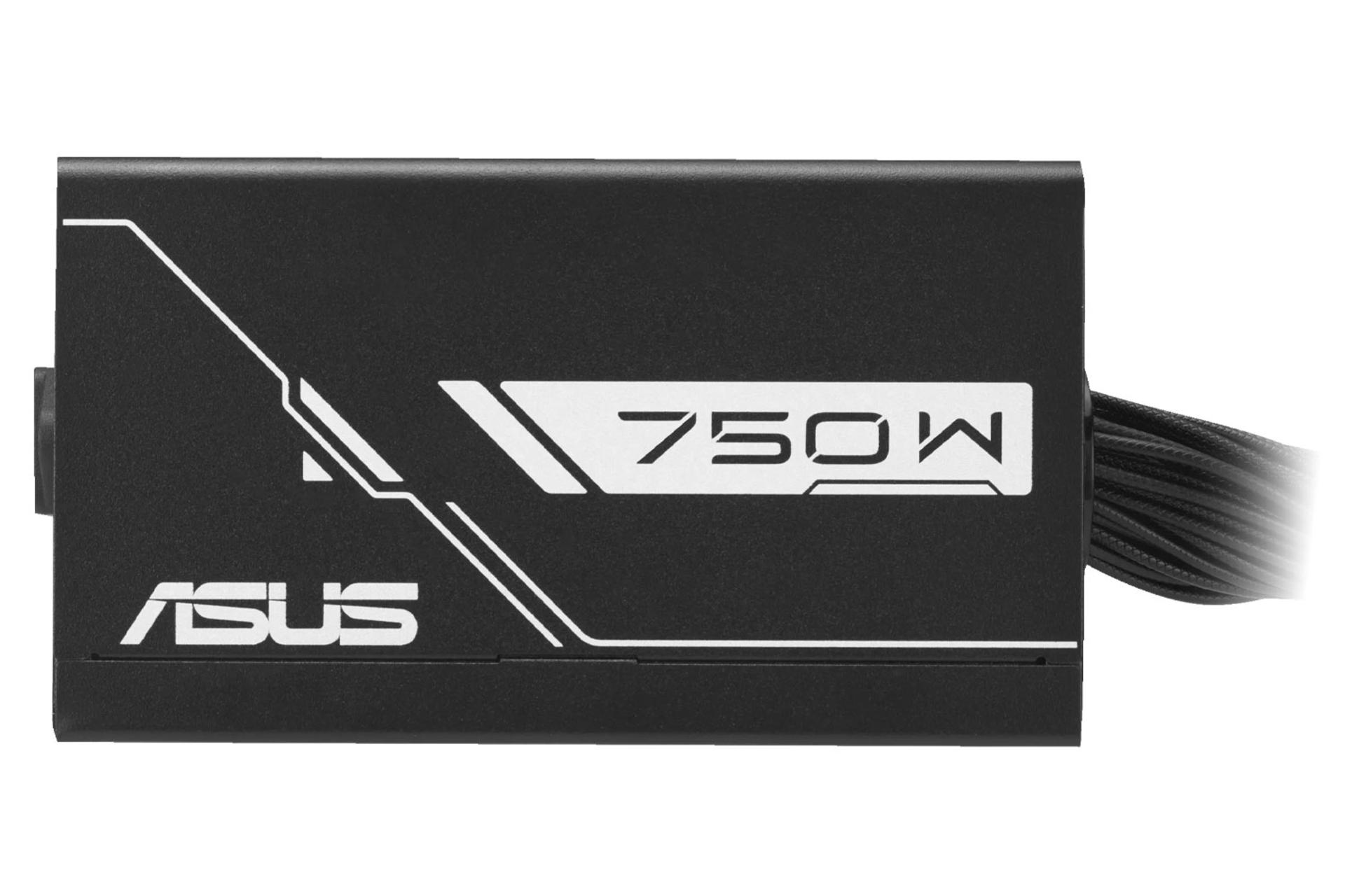 نمای کنار پاور کامپیوتر ایسوس Prime 750W Bronze با توان 750 وات