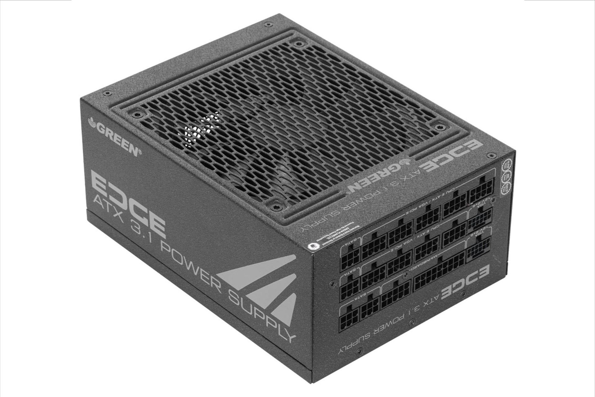 نمای سمت چپ پاور کامپیوتر گرین GP1650B-EDGE با توان 1650 وات