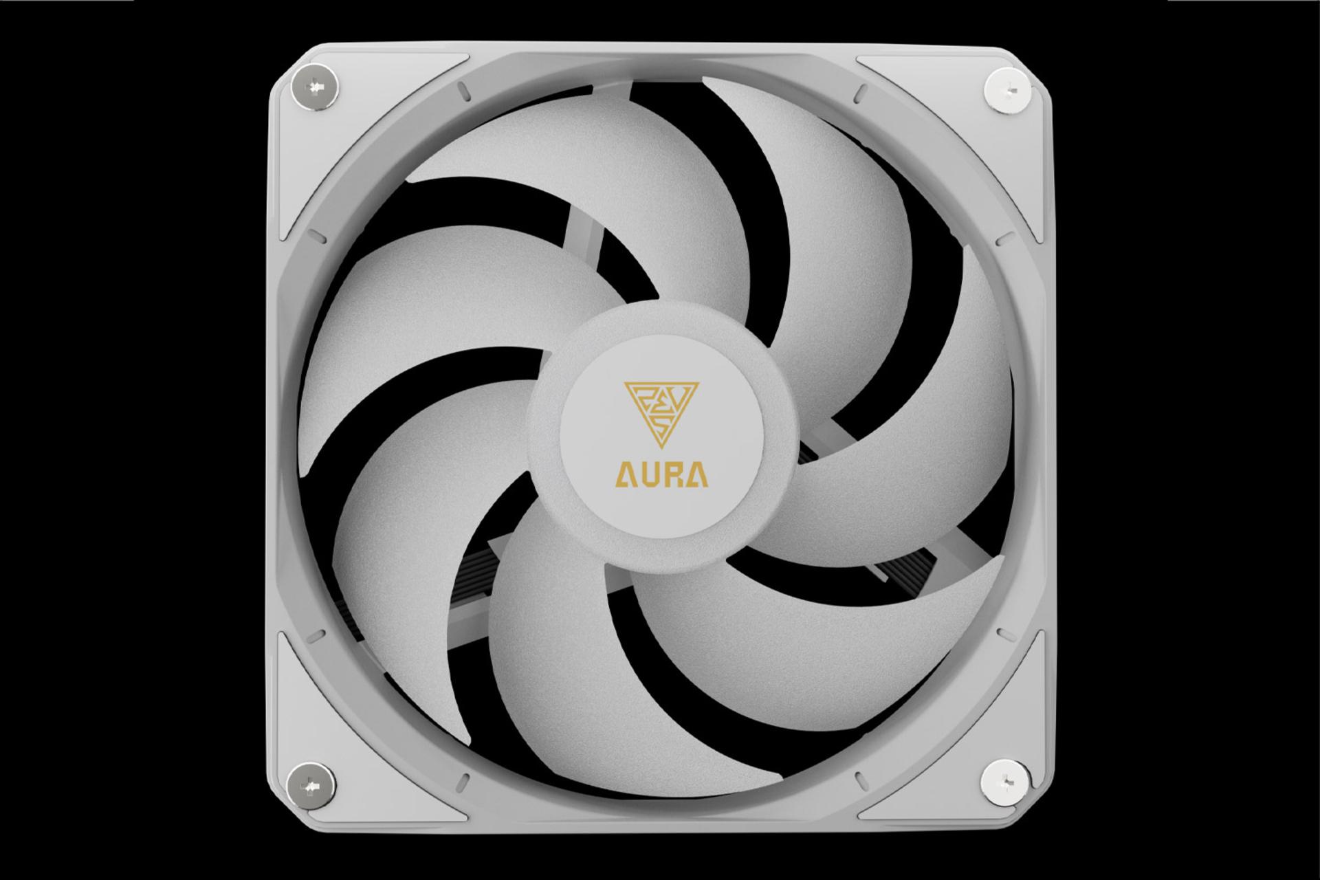 اقلام همراه خنک کننده مایع گیم دیاس AURA GL240 LCD WH