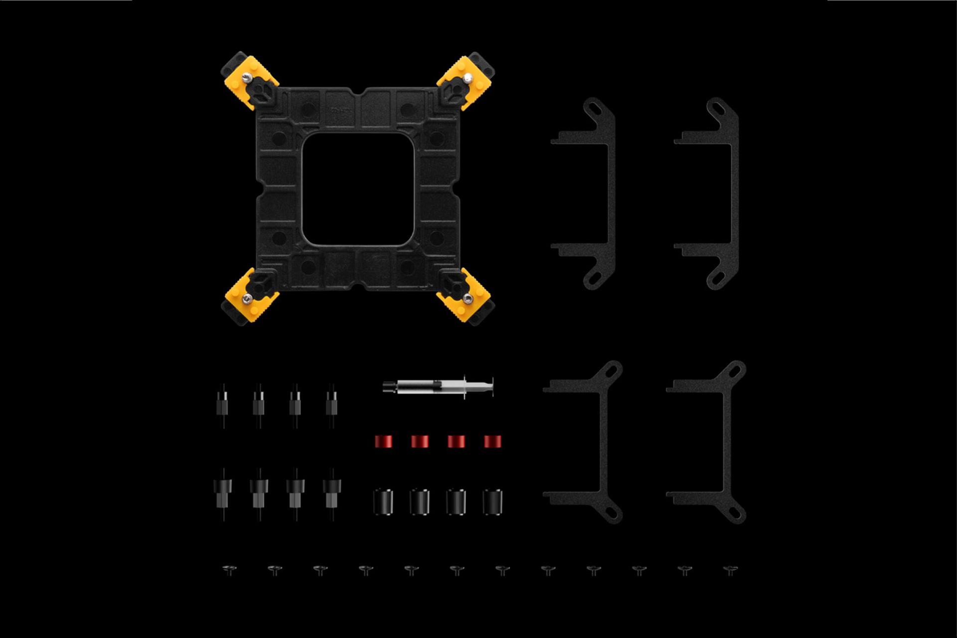 اقلام همراه خنک کننده مایع گیم دیاس AURA GL360 LCD