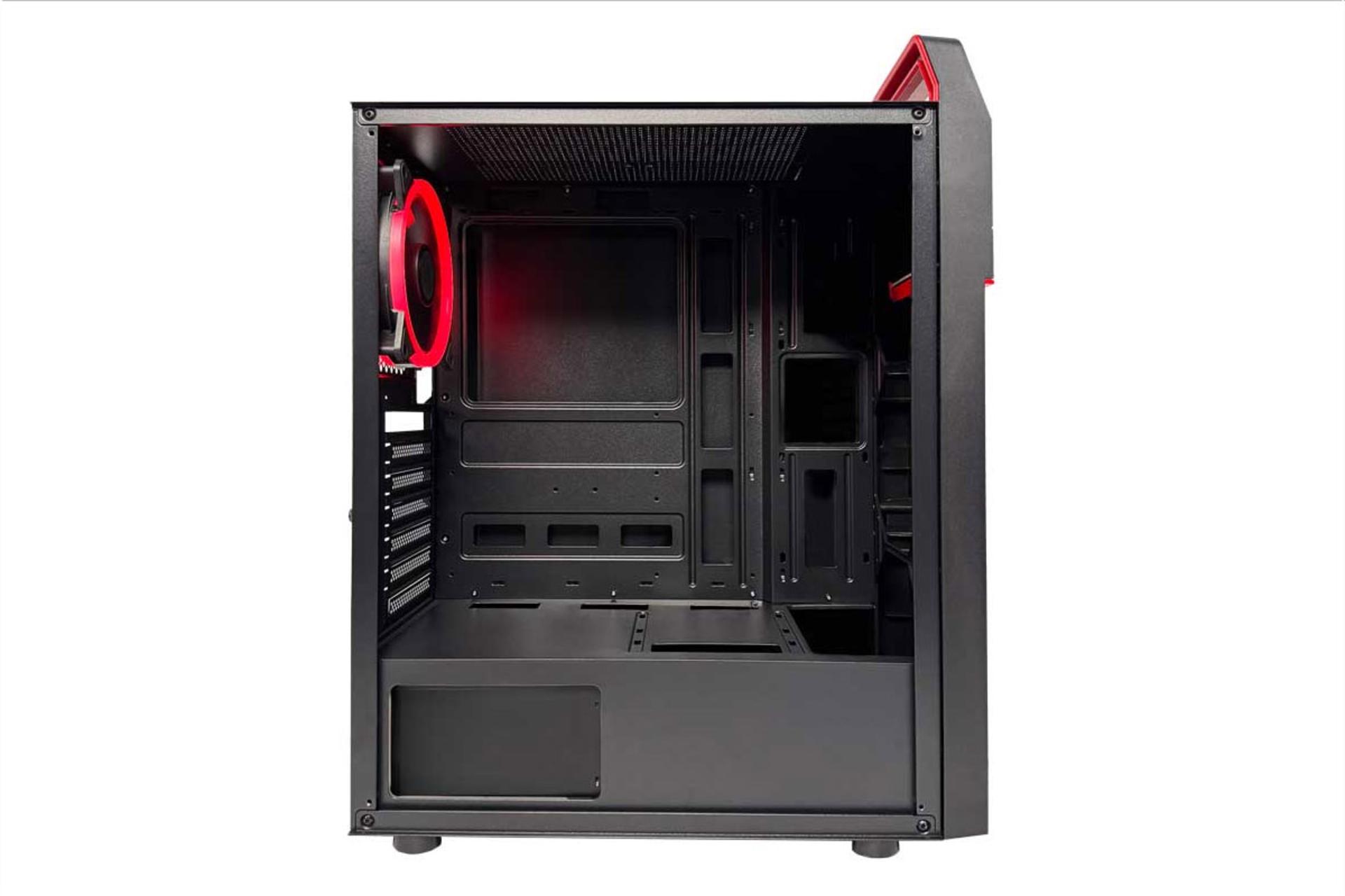 نمای داخل کیس کامپیوتر مستر تک LOTUS GLASS