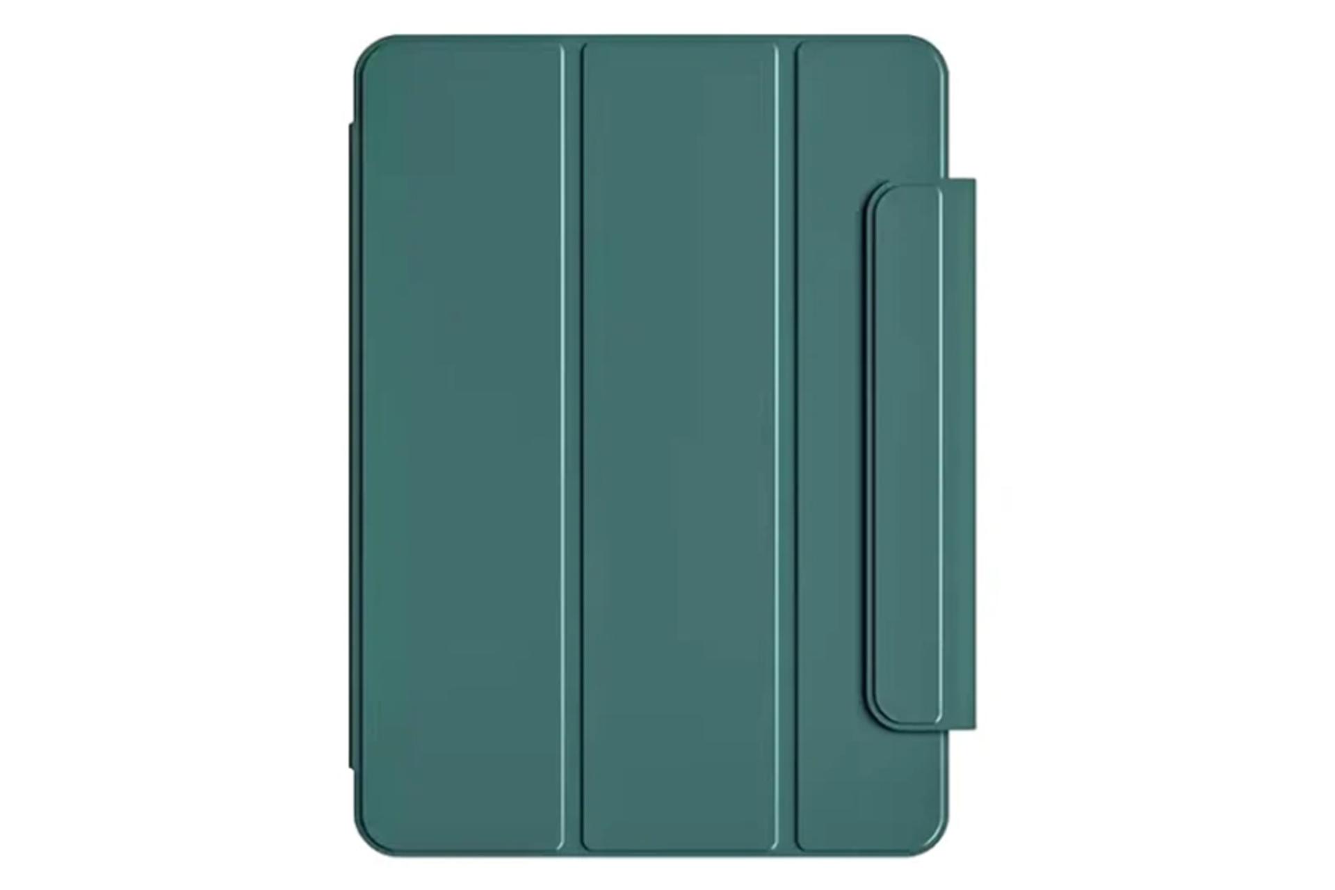 رنگ سبز قاب تبلت کیف کلاسوری مدل Smart Folio Case مناسب اپل iPad Pro 11 2024