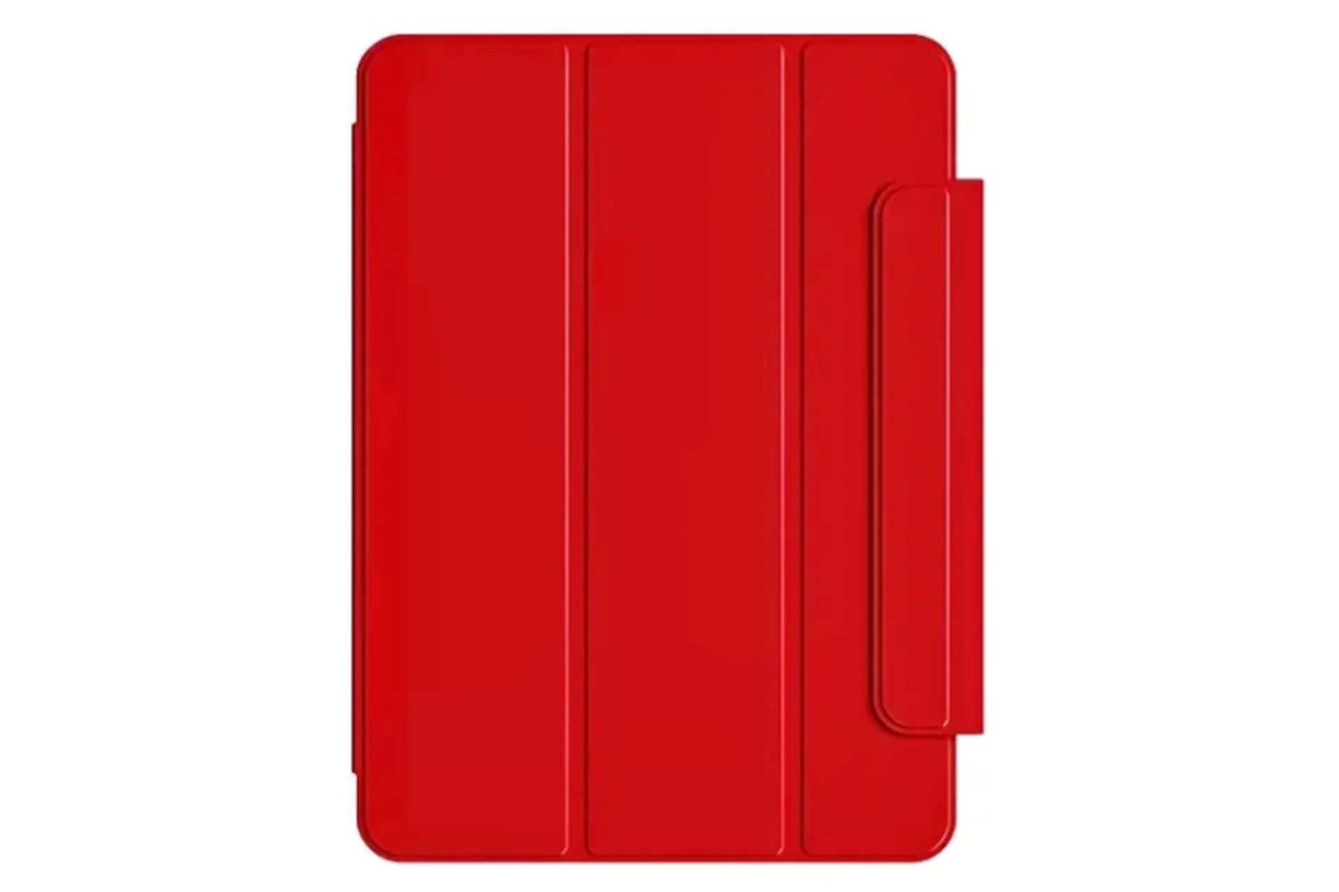 رنگ قرمز قاب تبلت کیف کلاسوری مدل Smart Folio Case مناسب اپل iPad Pro 11 2024