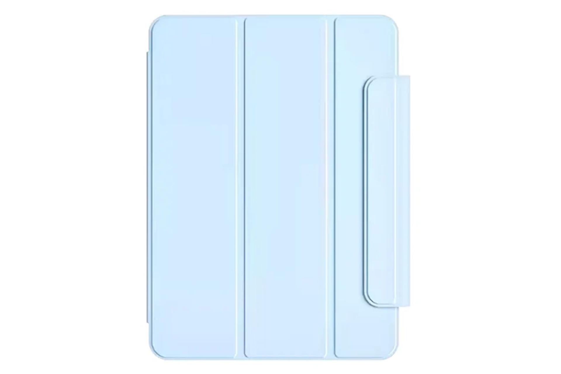 رنگ آبی قاب تبلت کیف کلاسوری مدل Smart Folio Case مناسب اپل iPad Pro 13 2024