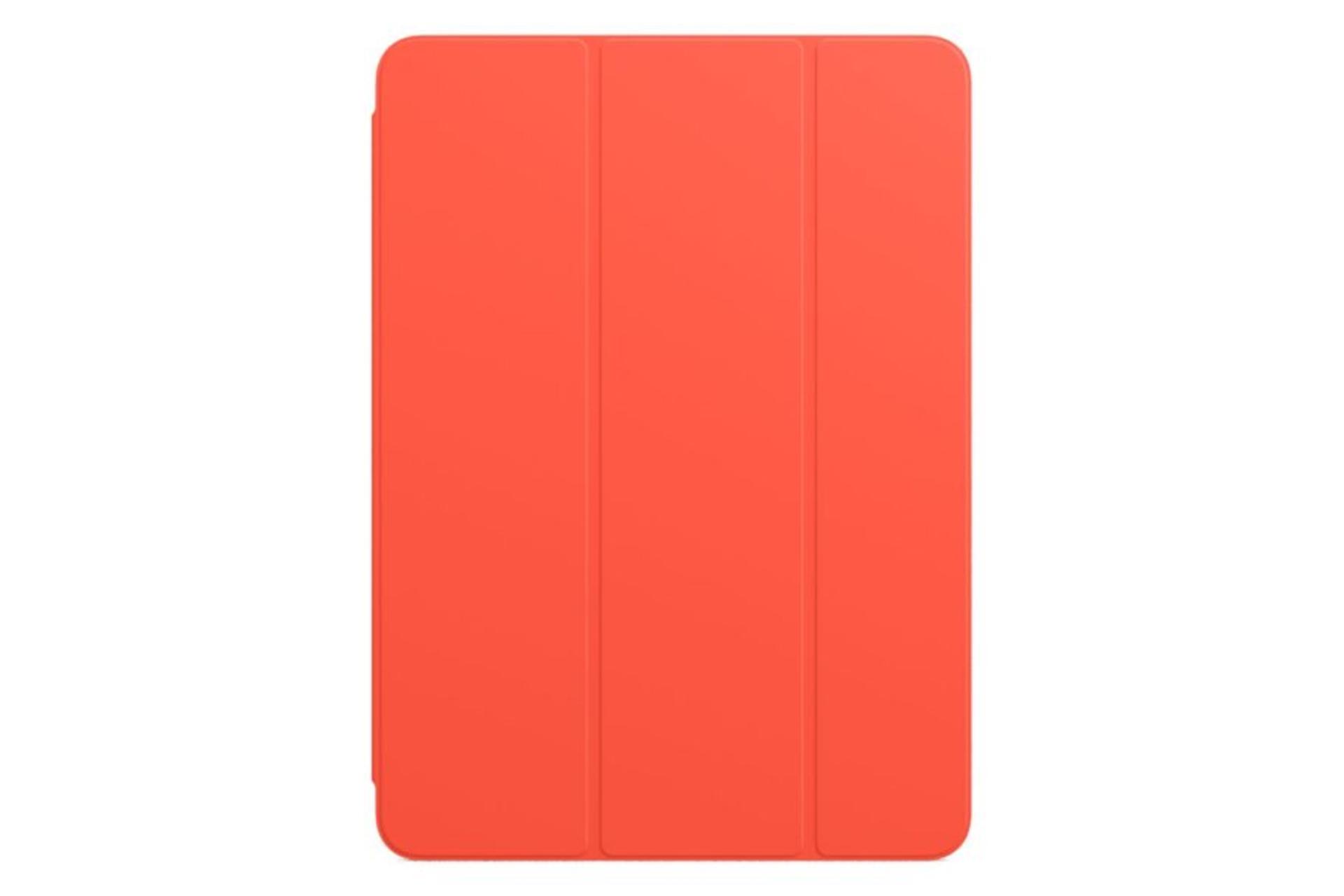 رنگ قرمز قاب تبلت کیف کلاسوری مدل Smart Folio مناسب اپل iPad Pro 12.9 2021 / 2020