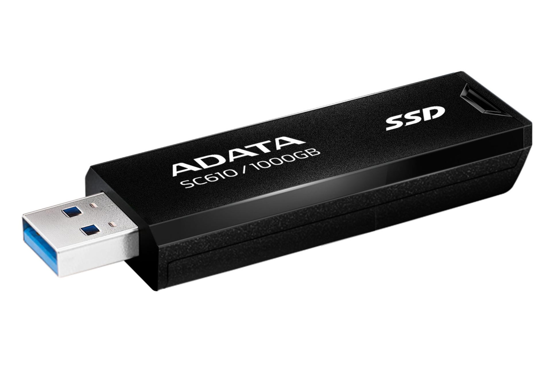 سمت چپ اس اس دی ای دیتا ADATA SD610 USB 3.2 Gen 2 1TB
