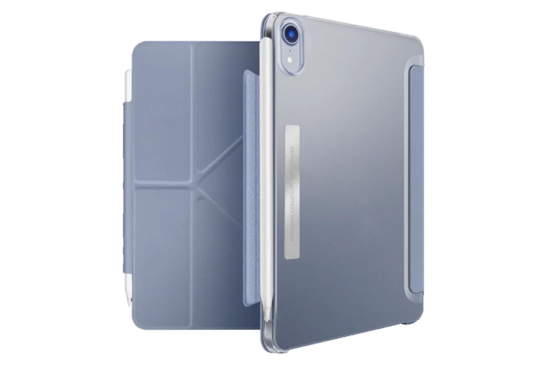 رنگ آبی قاب تبلت کیف کلاسوری ویوا مادرید مدل CONVER مناسب اپل iPad mini 2021