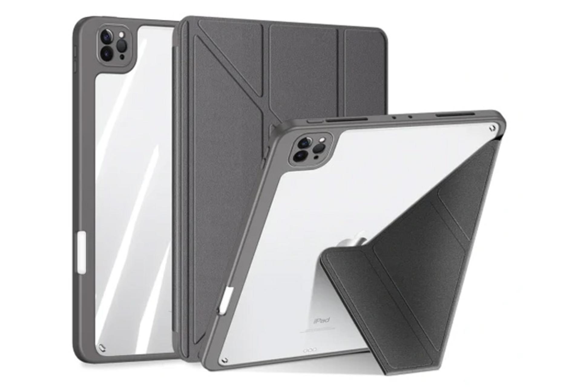 قاب تبلت کیف کلاسوری دوکس دوکیس مدل Magi مناسب اپل iPad Air 11 2024