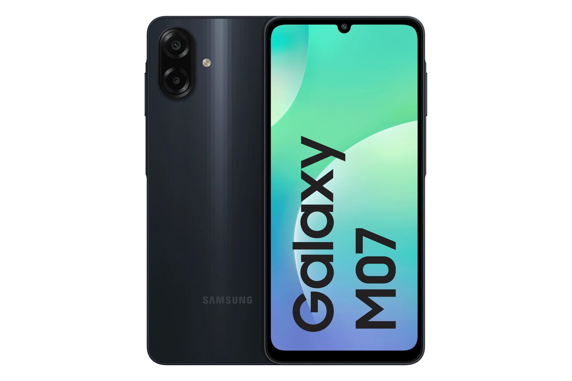پنل جلو و پشت گوشی موبایل گلکسی M07 سامسونگ مشکی / Samsung Galaxy M07