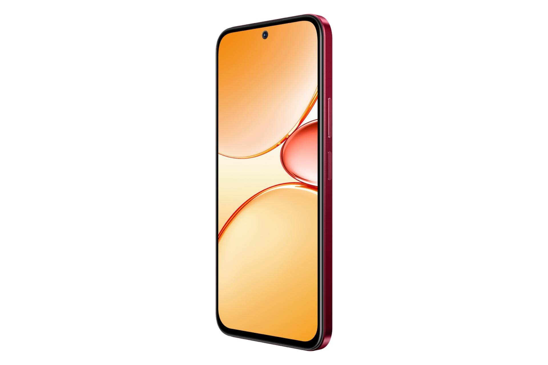 پنل جلو و صفحه نمایش گوشی موبایل ریلمی 15x نسخه هند قرمز / Realme 15x India