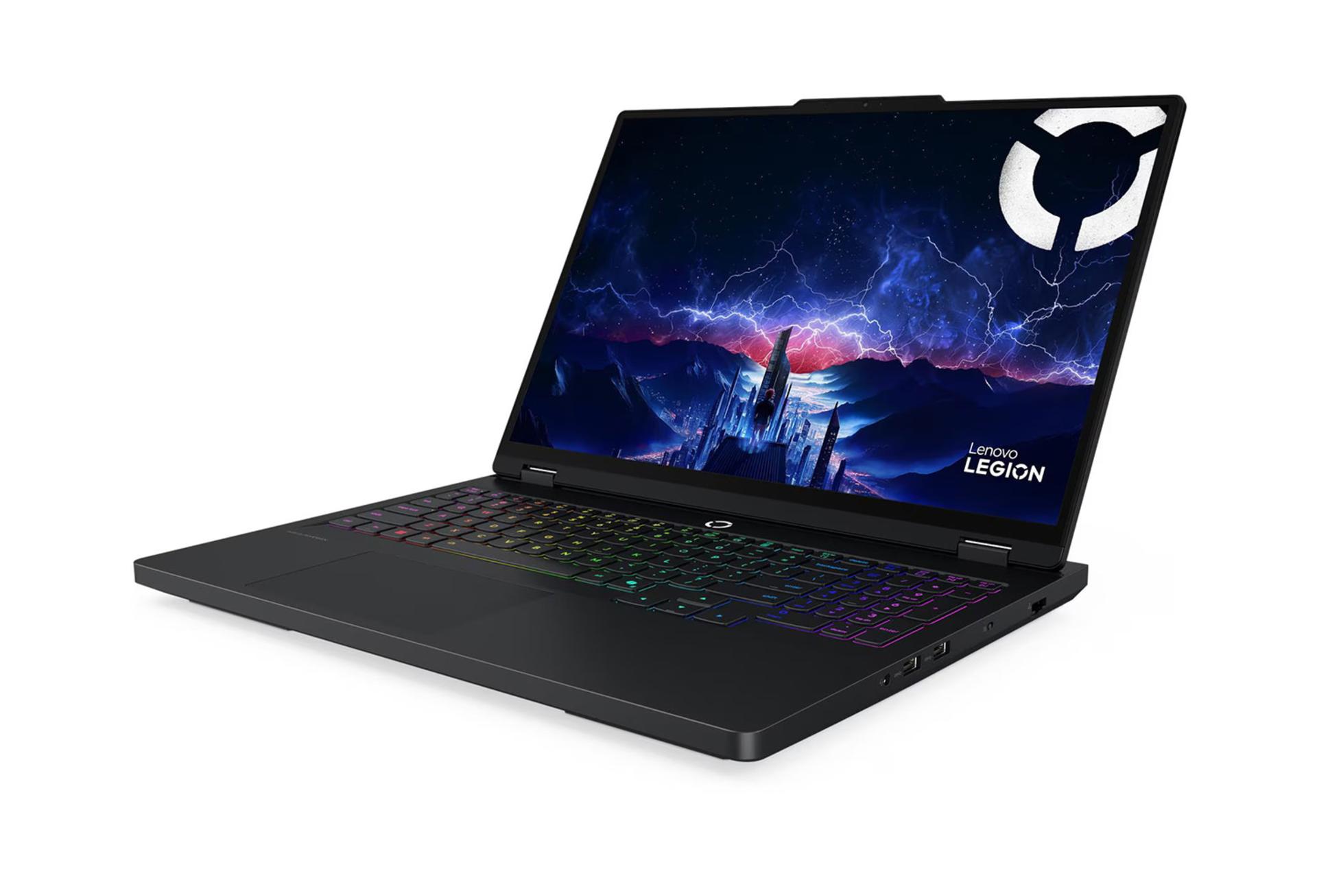 لپ تاپ لنوو Lenovo Legion Pro 5 16IAX10H نمای جلو و راست