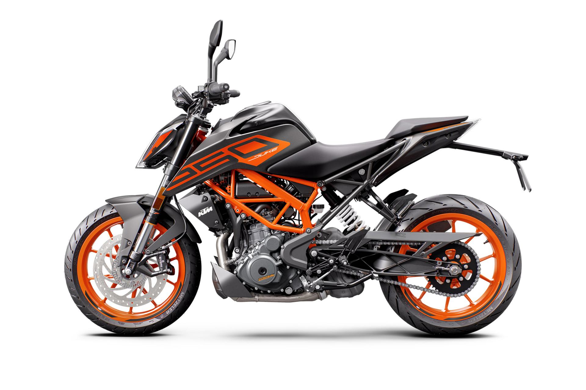 موتورسیکلت کی تی ام KTM Duke 250 2023 نمای جانبی چپ
