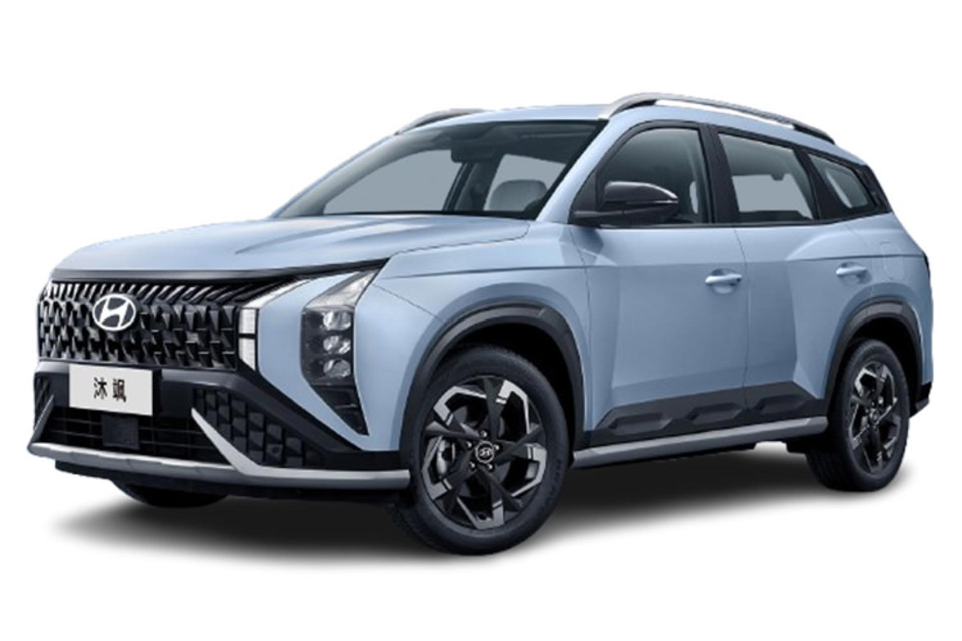 خودرو هیوندای موفاسا Hyundai Mufasa نمای جلو و جانبی