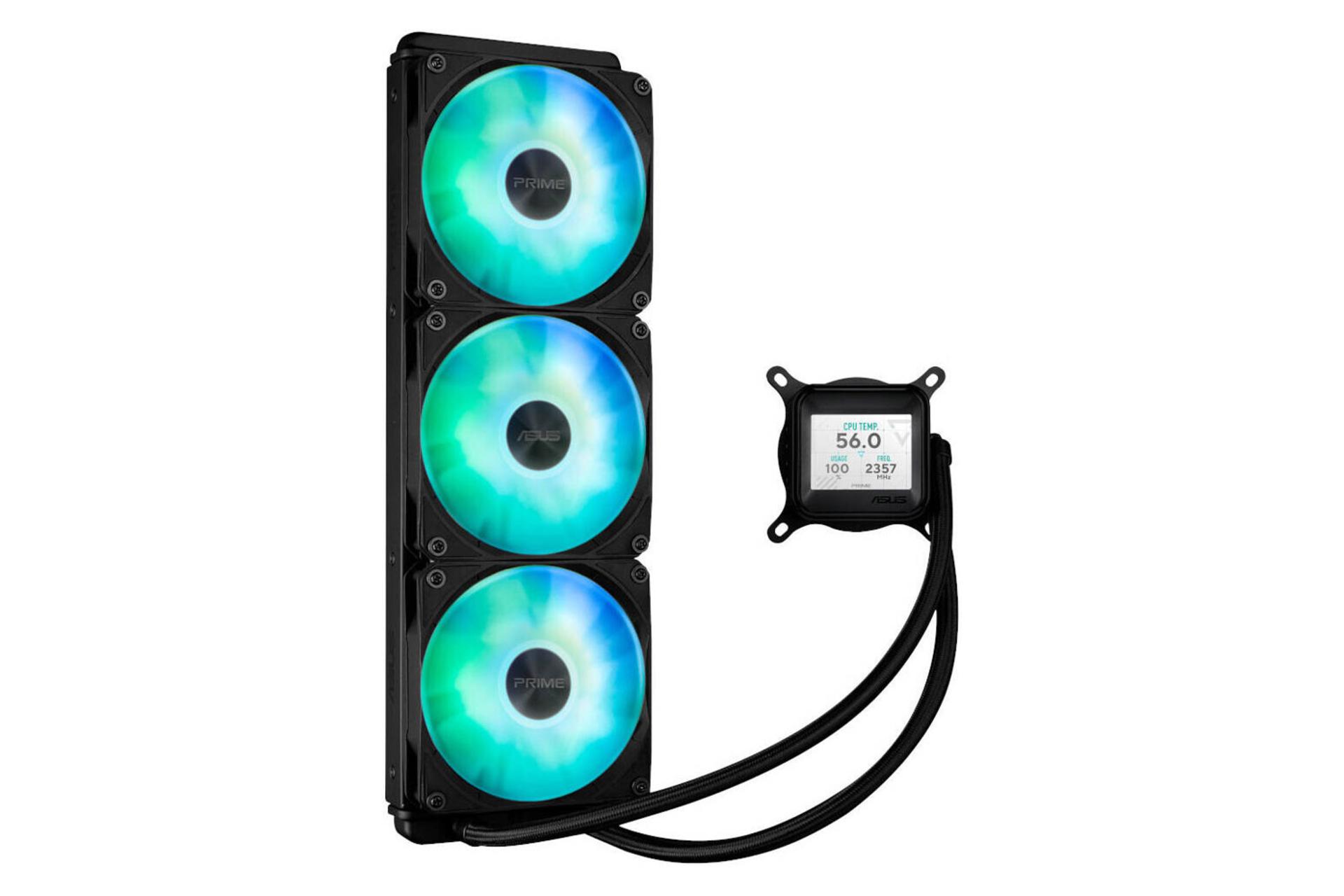 خنک کننده مایع ایسوس Prime LC 360 ARGB رنگ مشکی