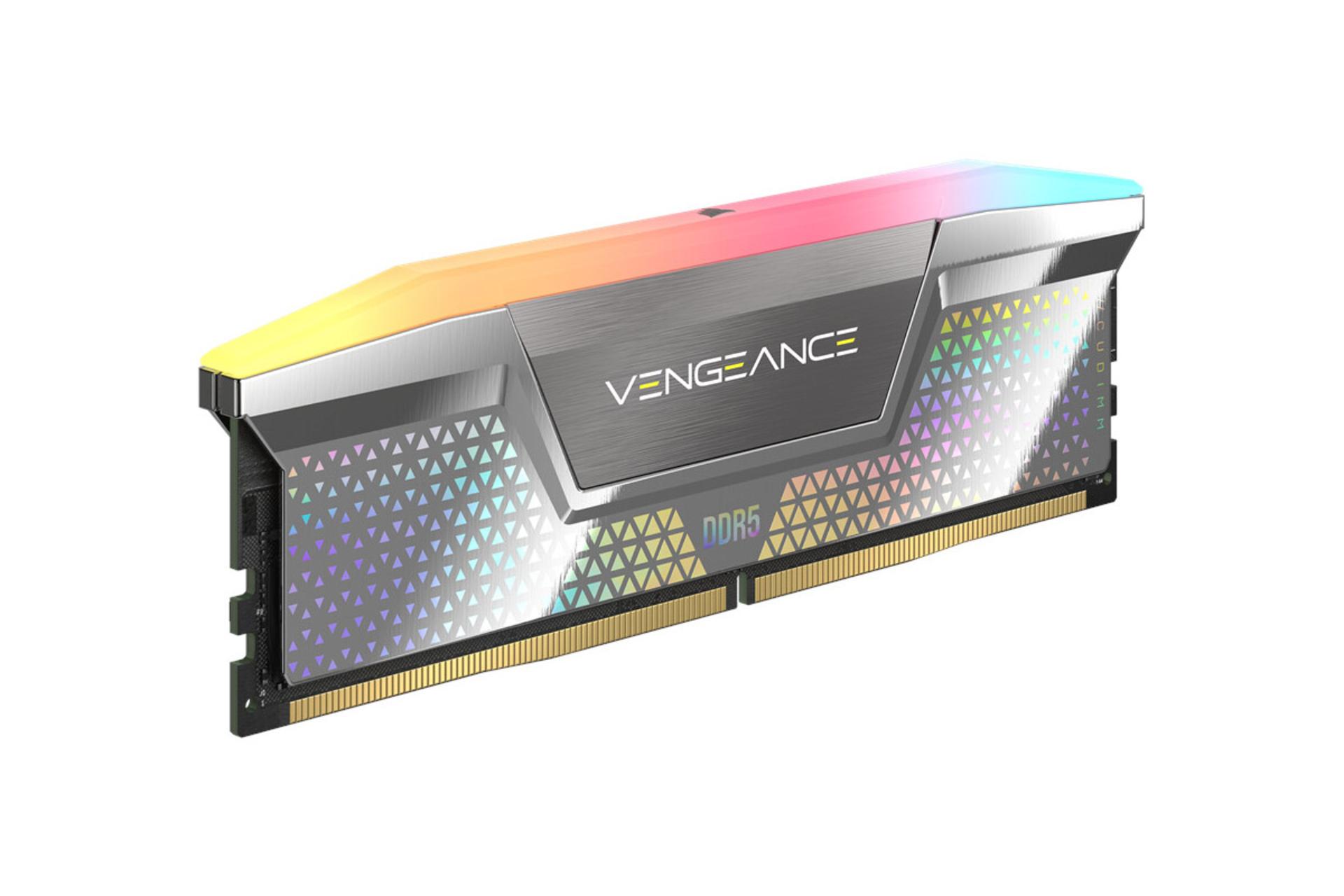 ابعاد و اندازه رم کورسیر VENGEANCE RGB CUDIMM ظرفیت 48 گیگابایت (2x24) از نوع DDR5-8200 CL40