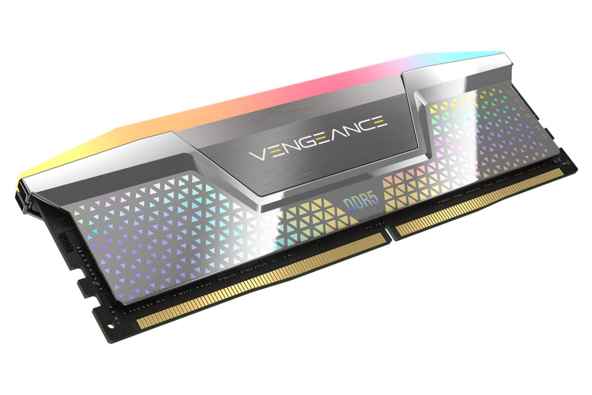 کانکتور و اتصال رم کورسیر VENGEANCE RGB CUDIMM ظرفیت 48 گیگابایت (2x24) از نوع DDR5-8200 CL40