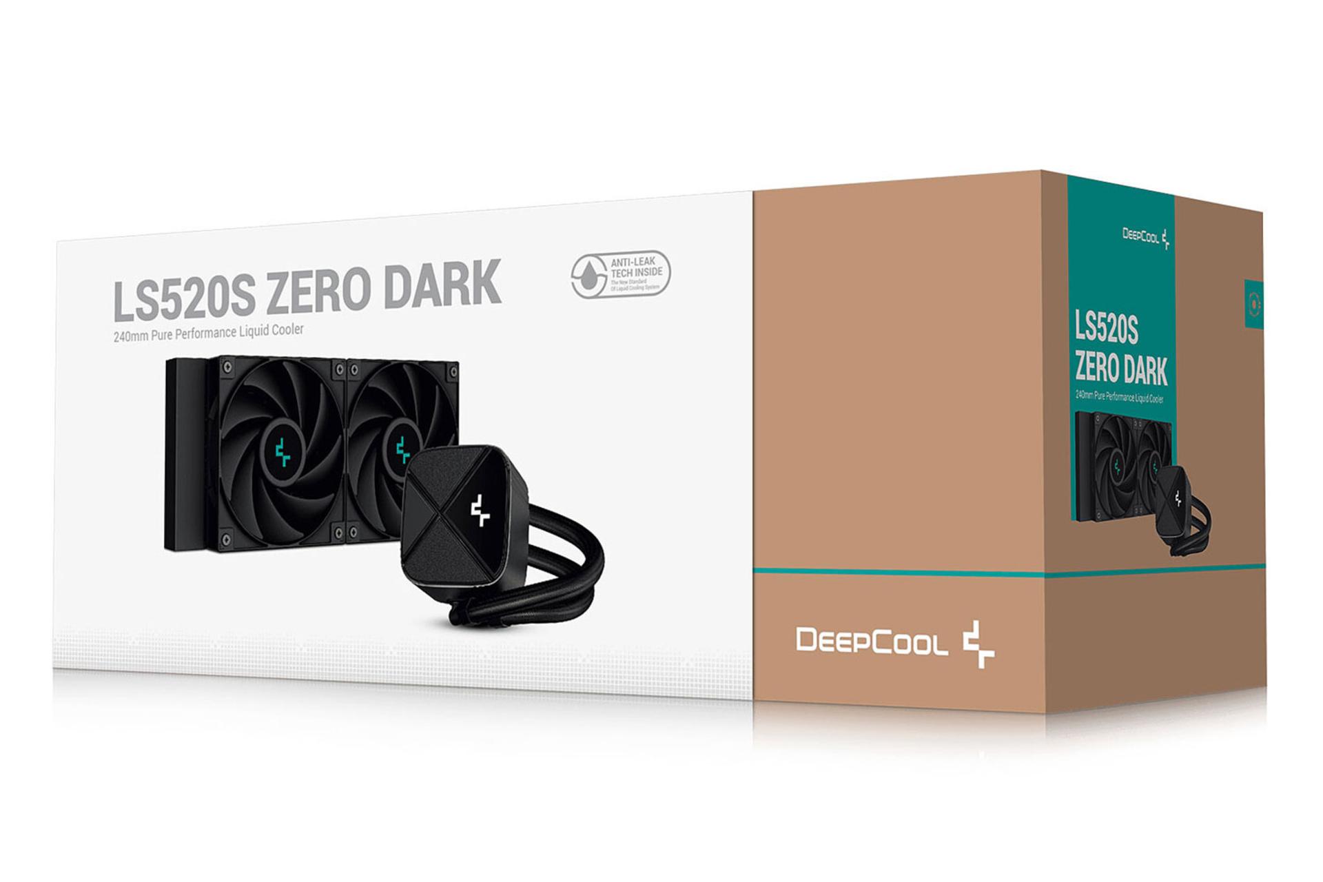 جعبه خنک کننده مایع دیپ کول LS520S ZERO DARK