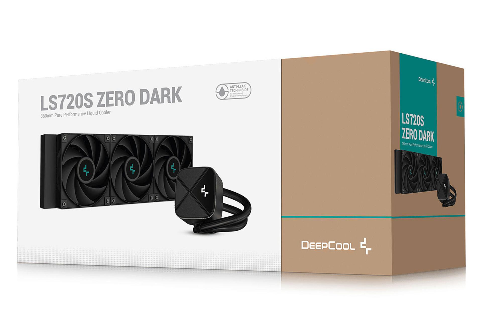 جعبه خنک کننده مایع دیپ کول LS720S ZERO DARK