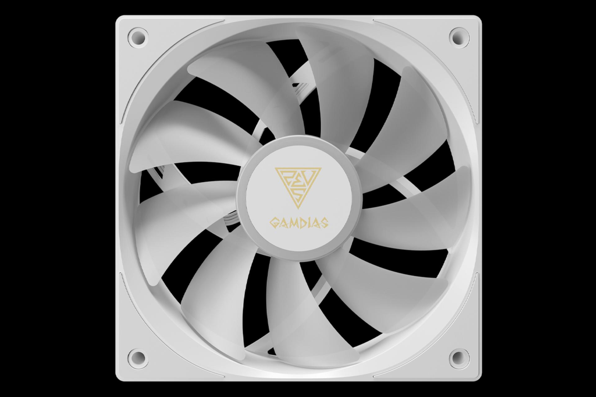 ابعاد و اندازه خنک کننده مایع گیم دیاس CHIONE E4-240 WH