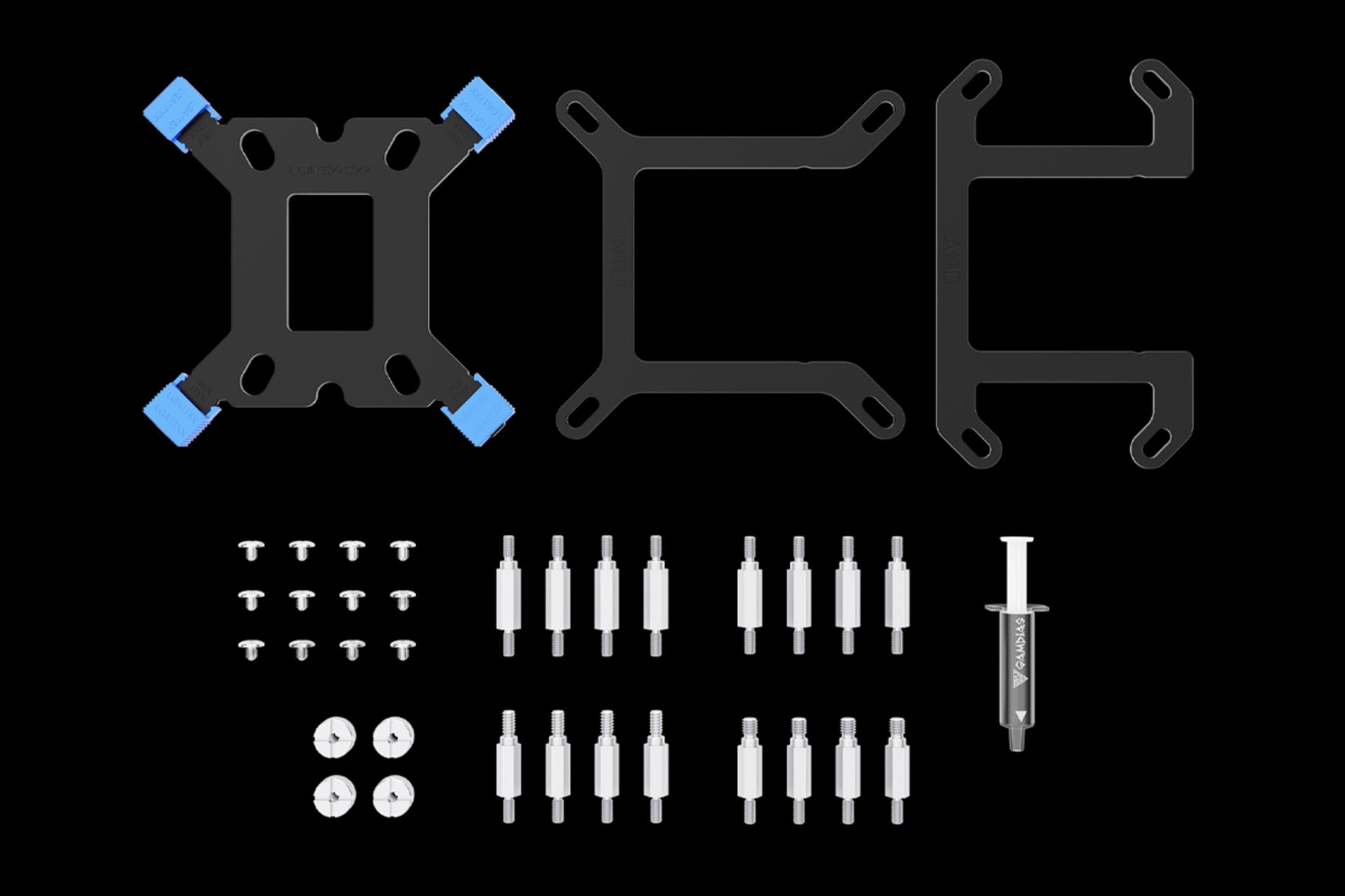 اقلام همراه خنک کننده مایع گیم دیاس CHIONE E4-360 WH