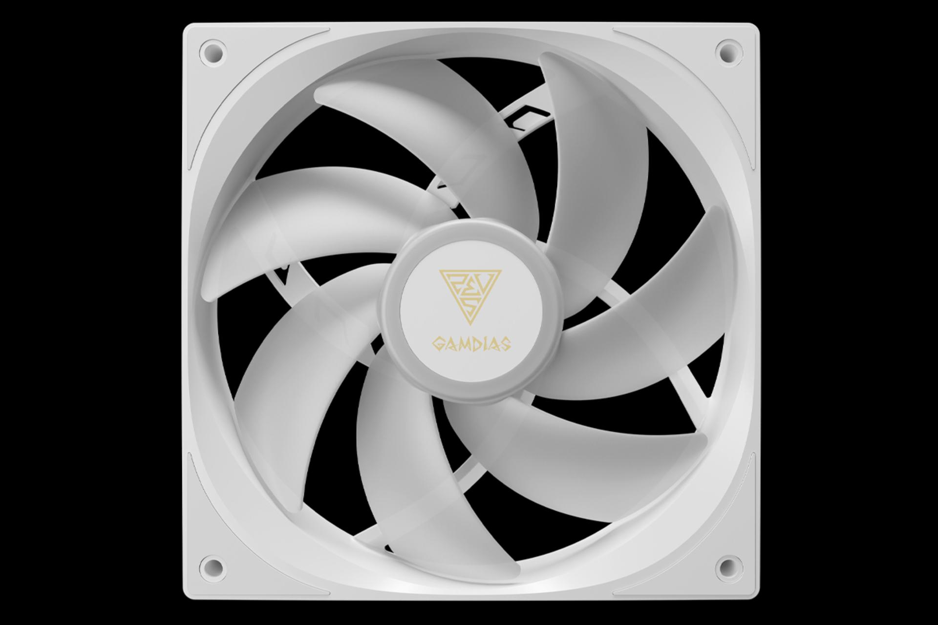 ابعاد و اندازه خنک کننده مایع گیم دیاس CHIONE E4-420 WH