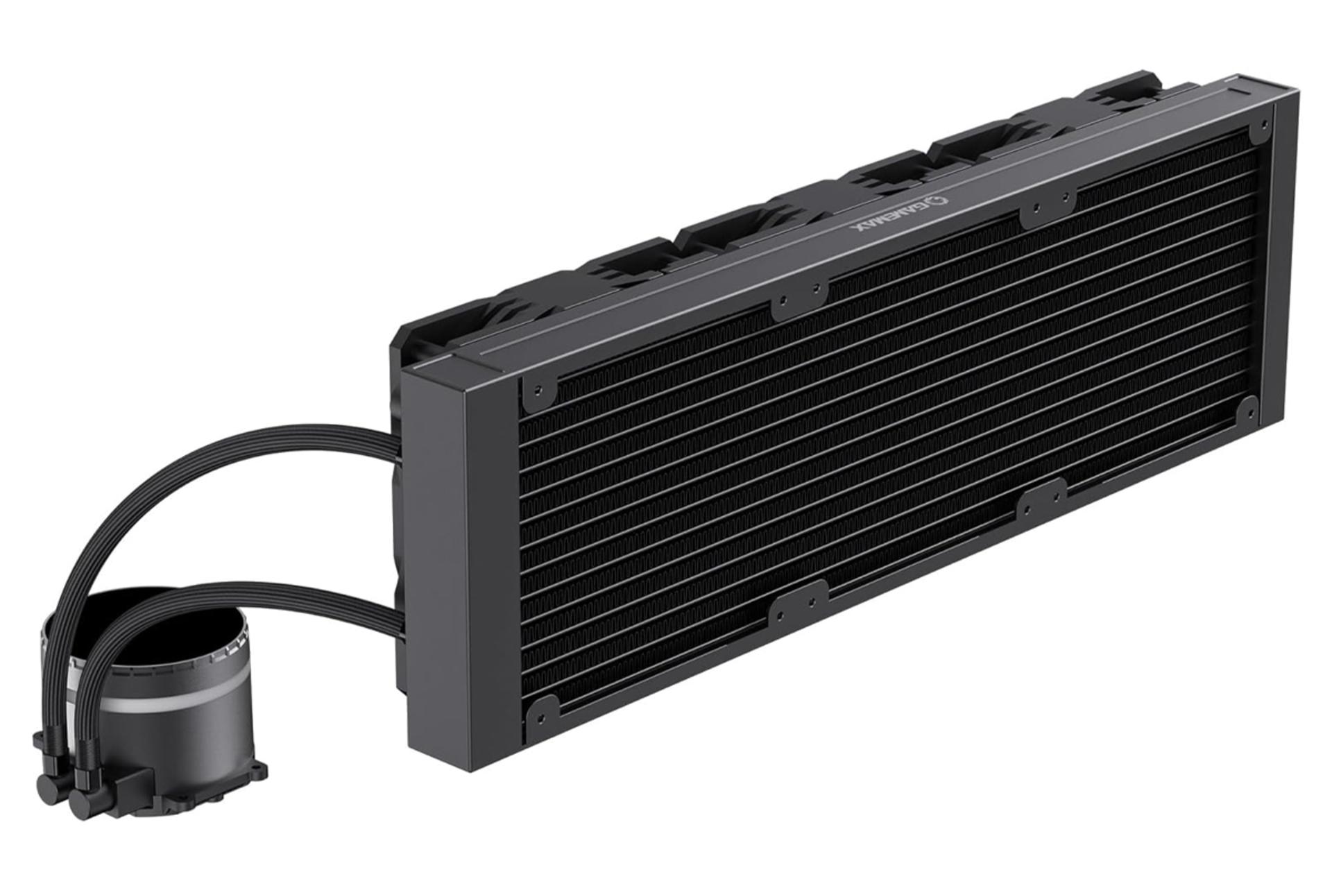 نمای پشت خنک کننده مایع گیم مکس ICEBURG 360 Digital