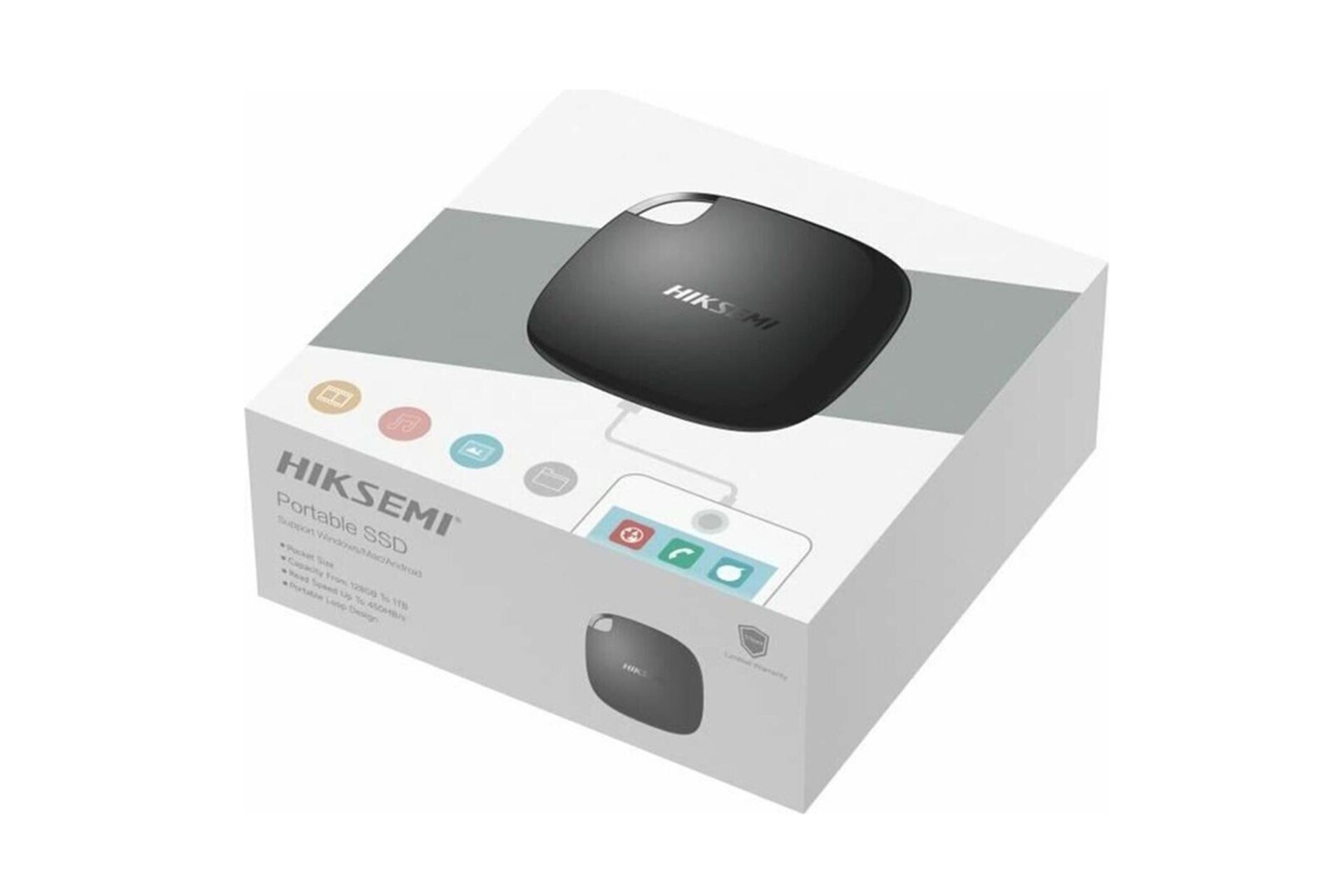 جعبه اس اس دی هایک سمی POCKET PSSD T100 USB 3.0 ظرفیت 512 گیگابایت