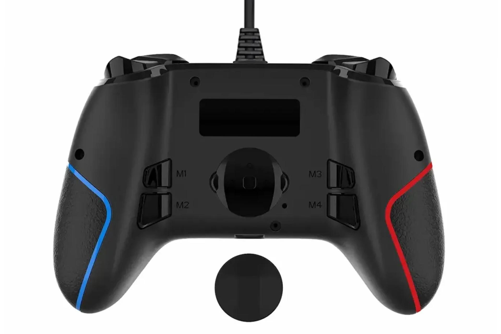 نمای پشت دسته بازی ردراگون RIFT G710