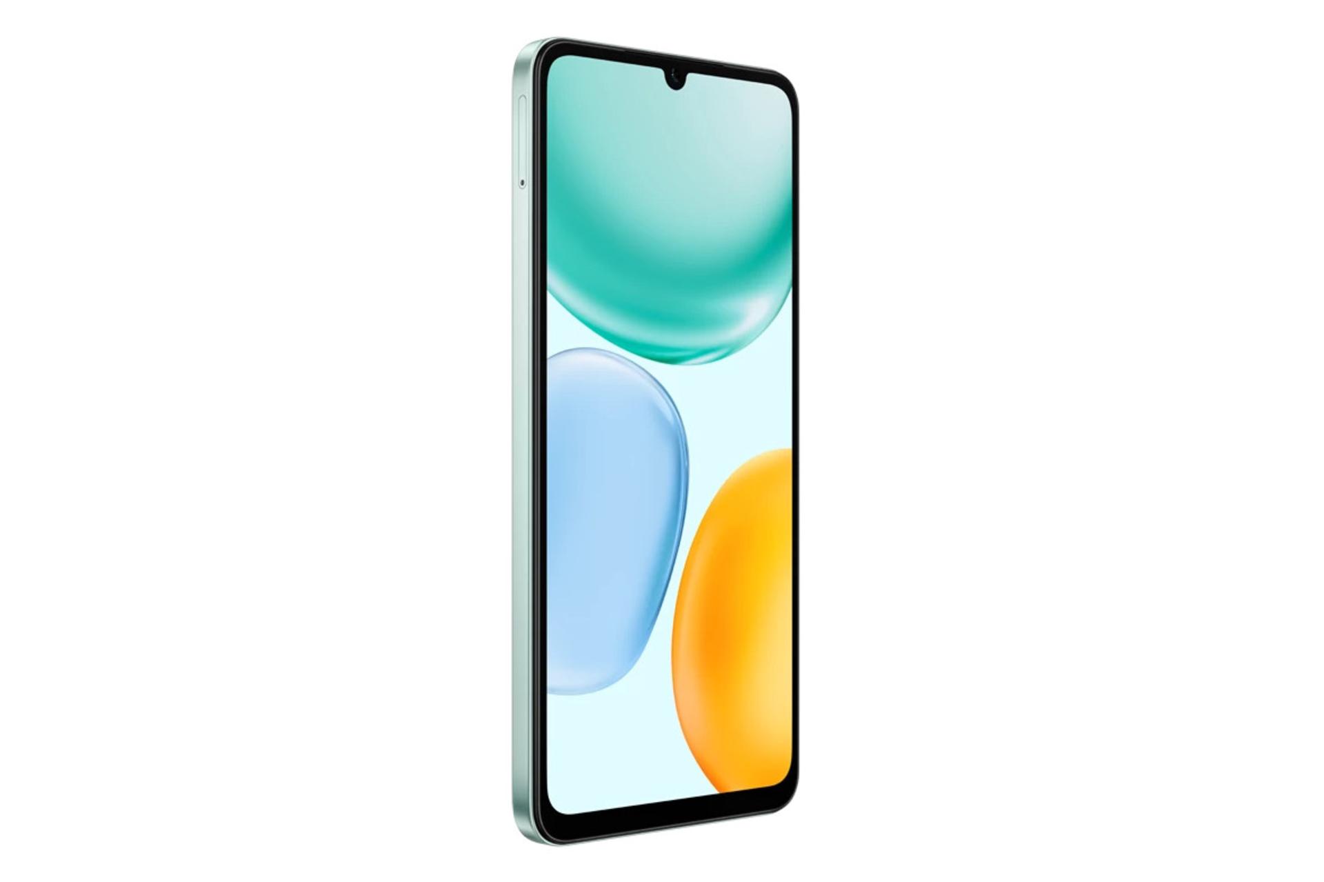 سمت چپ پنل جلوی گوشی موبایل آنر X5c پلاس فیروزه ای / HONOR X5c Plus