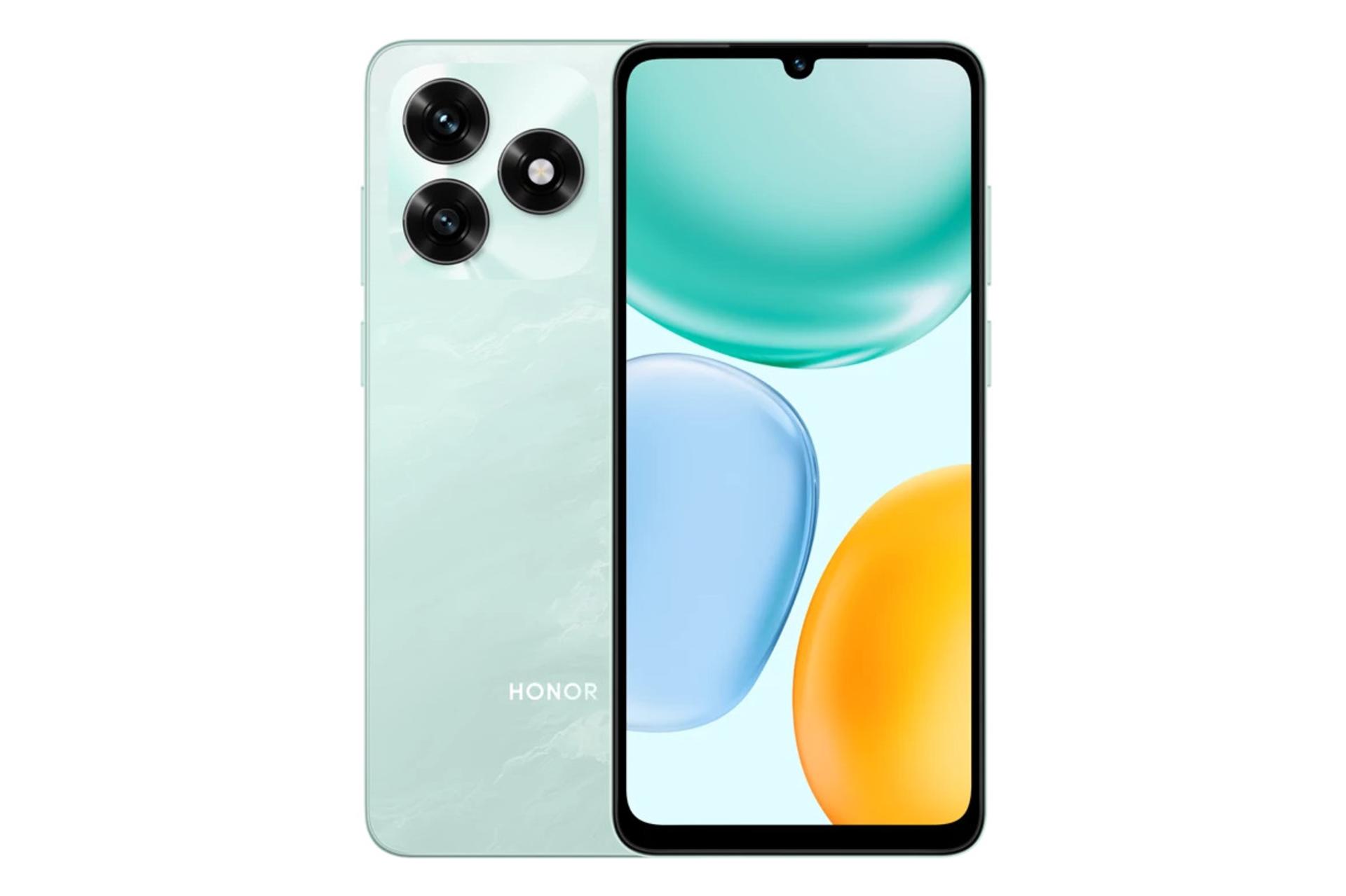 پنل جلو و پشت گوشی موبایل آنر X5c پلاس فیروزه ای / HONOR X5c Plus