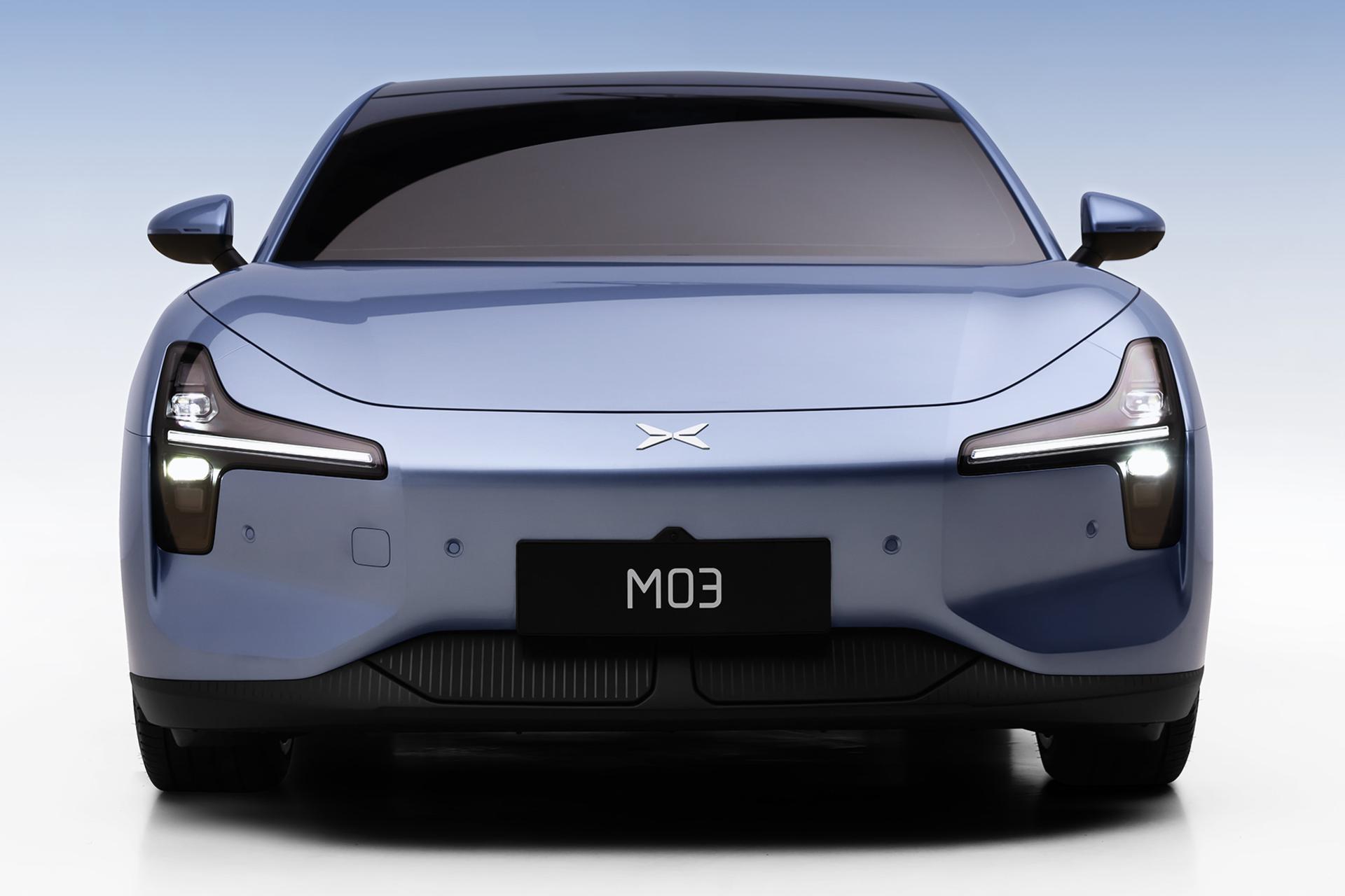 خودرو ایکس پنگ XPeng Mona M03 نمای جلو