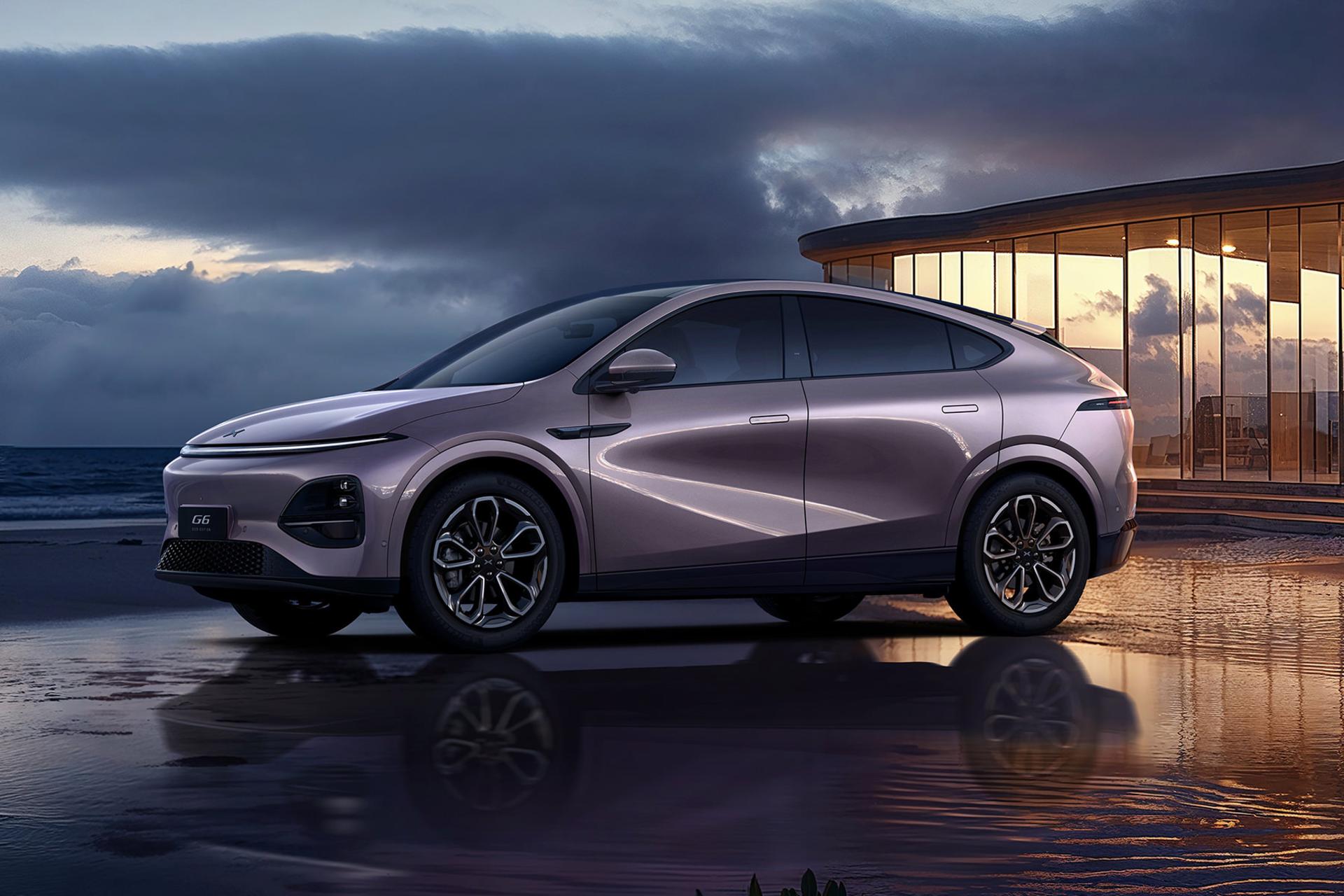 خودرو ایکس پنگ XPeng G6 نمای جانبی