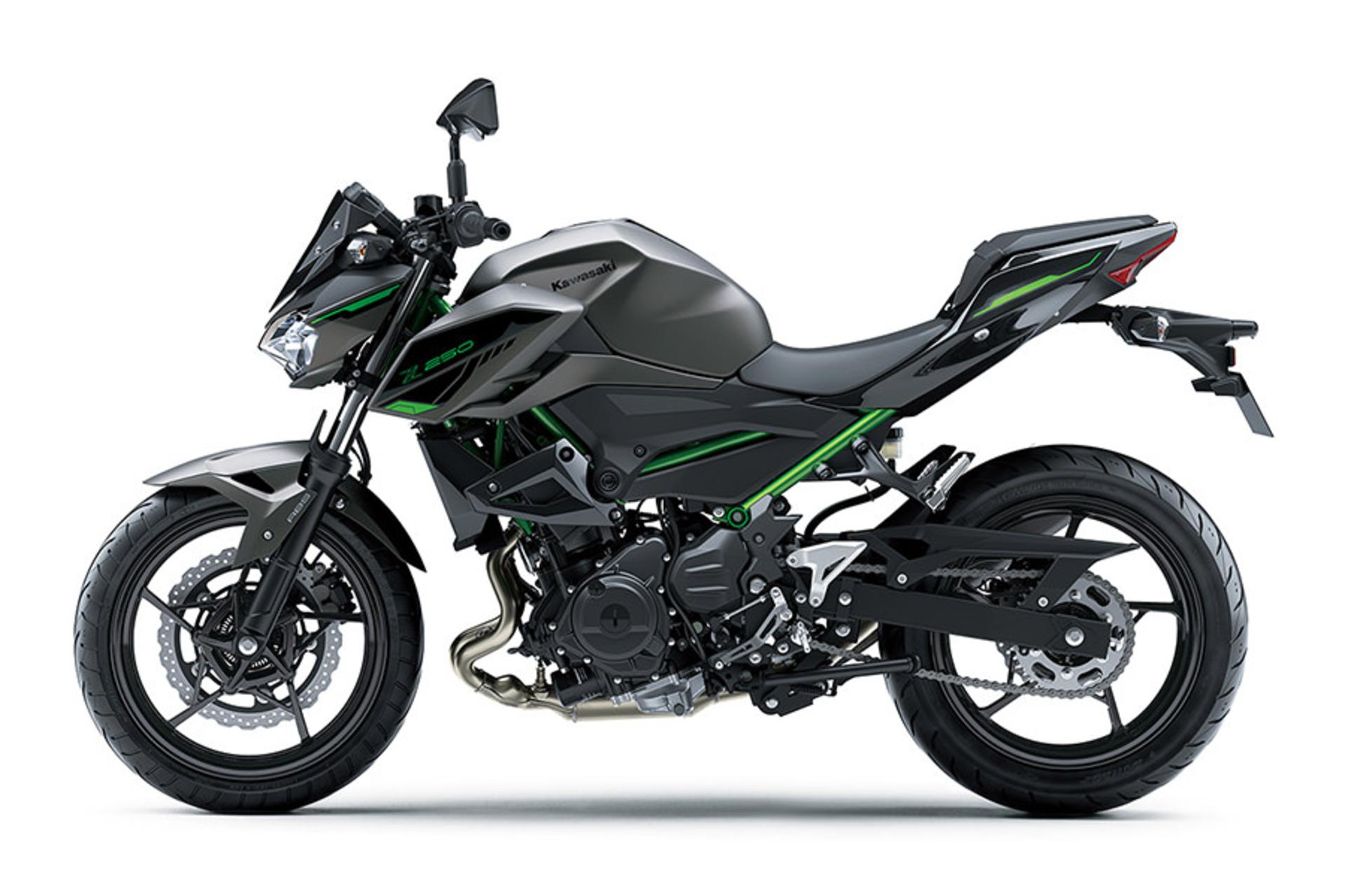 موتورسیکلت کاوازاکی Kawasaki Z 248 N 2024 نمای جانبی چپ