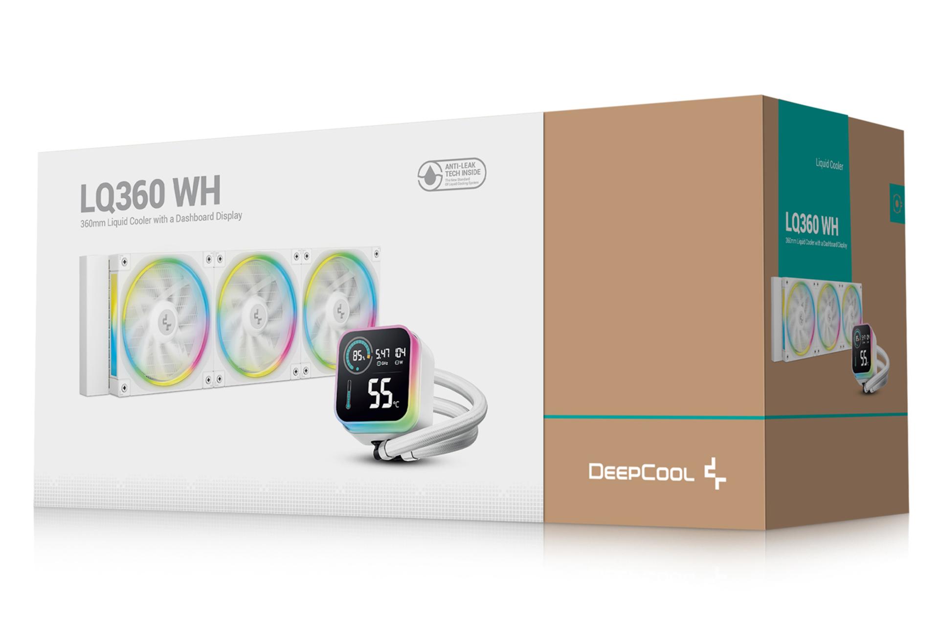 جعبه خنک کننده مایع دیپ کول LQ360 WH