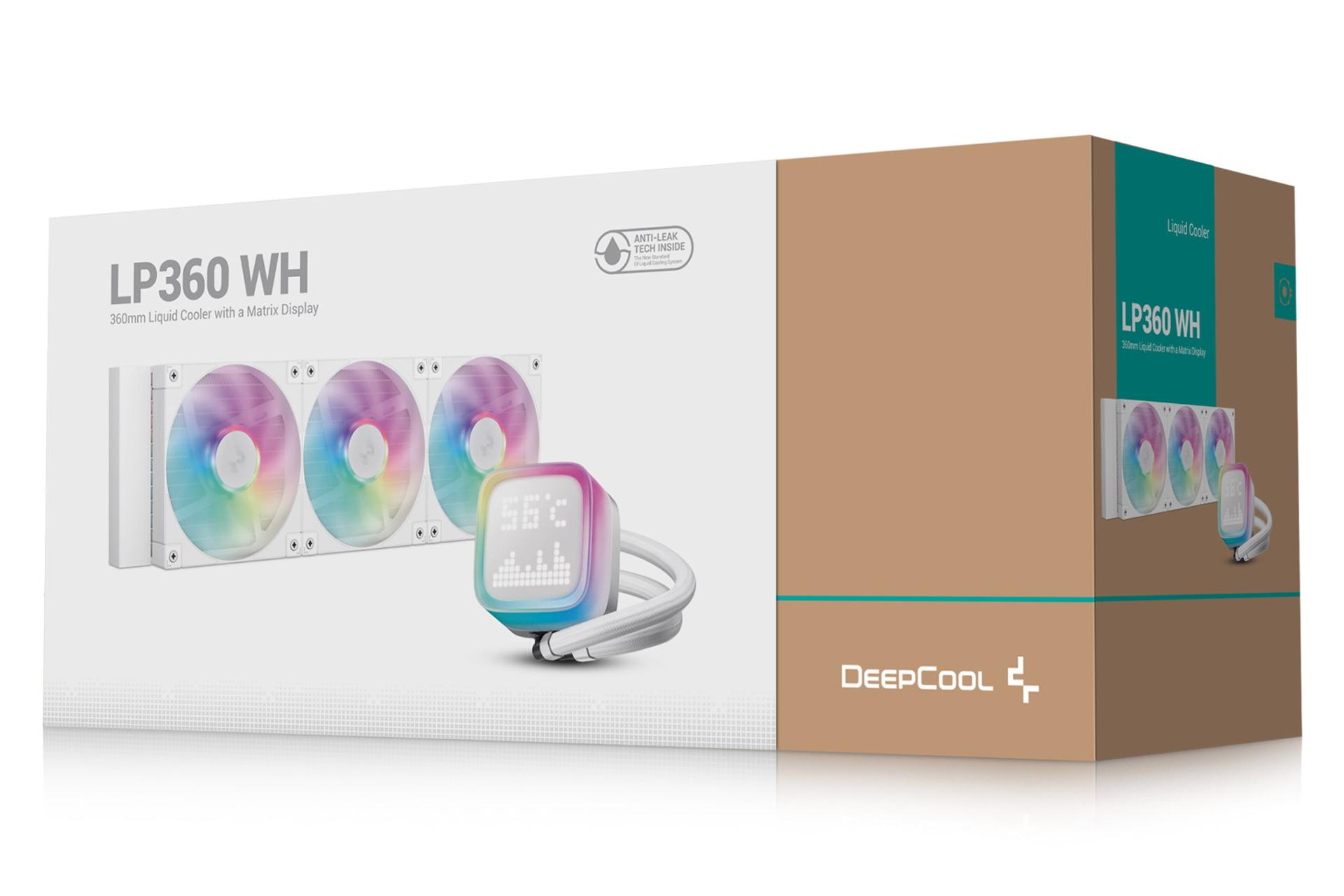 جعبه خنک کننده مایع دیپ کول LP360 WH